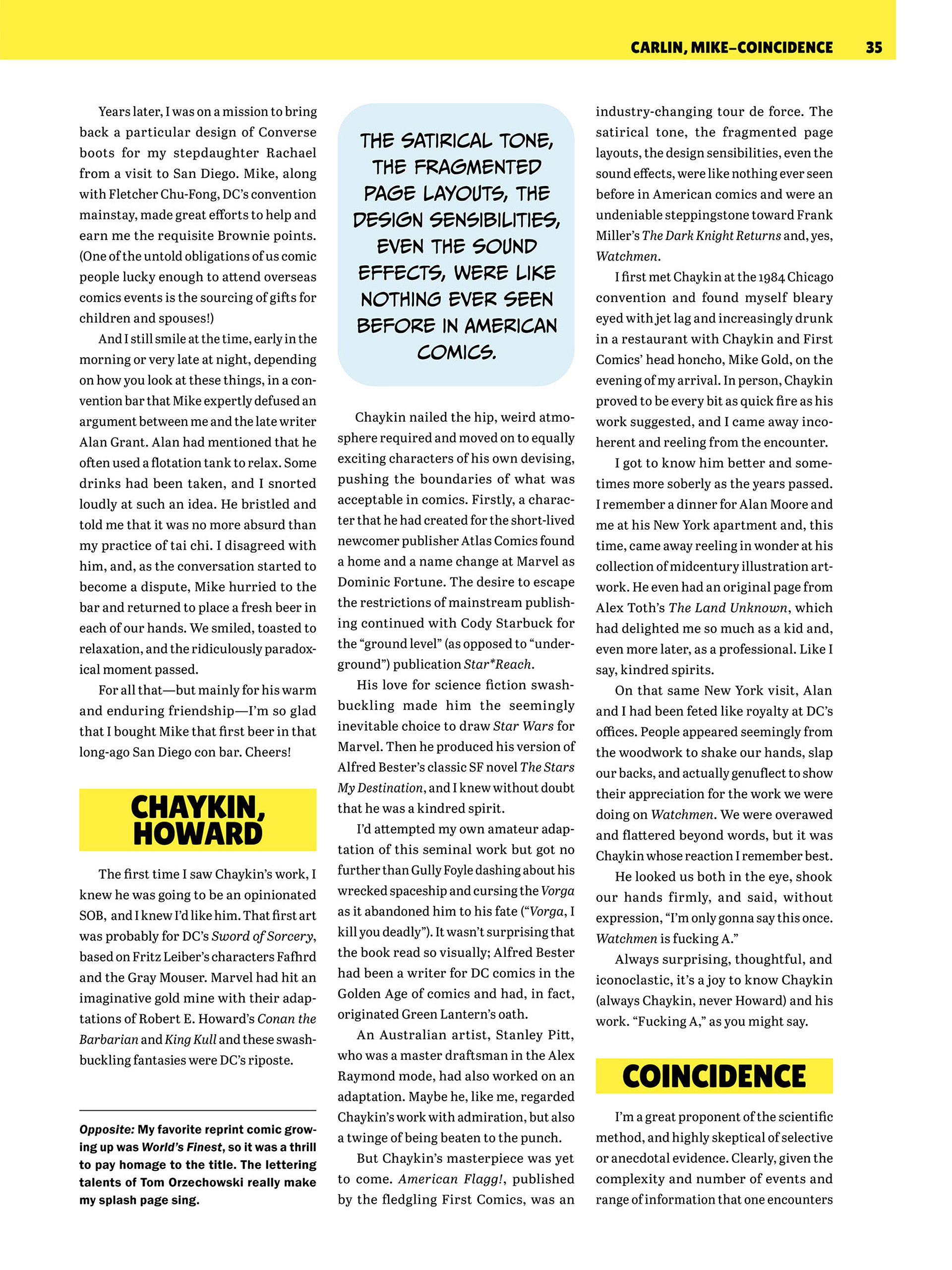 Read online Confabulation: An Anecdotal Autobiography comic -  Issue # TPB (Part 1) - 36