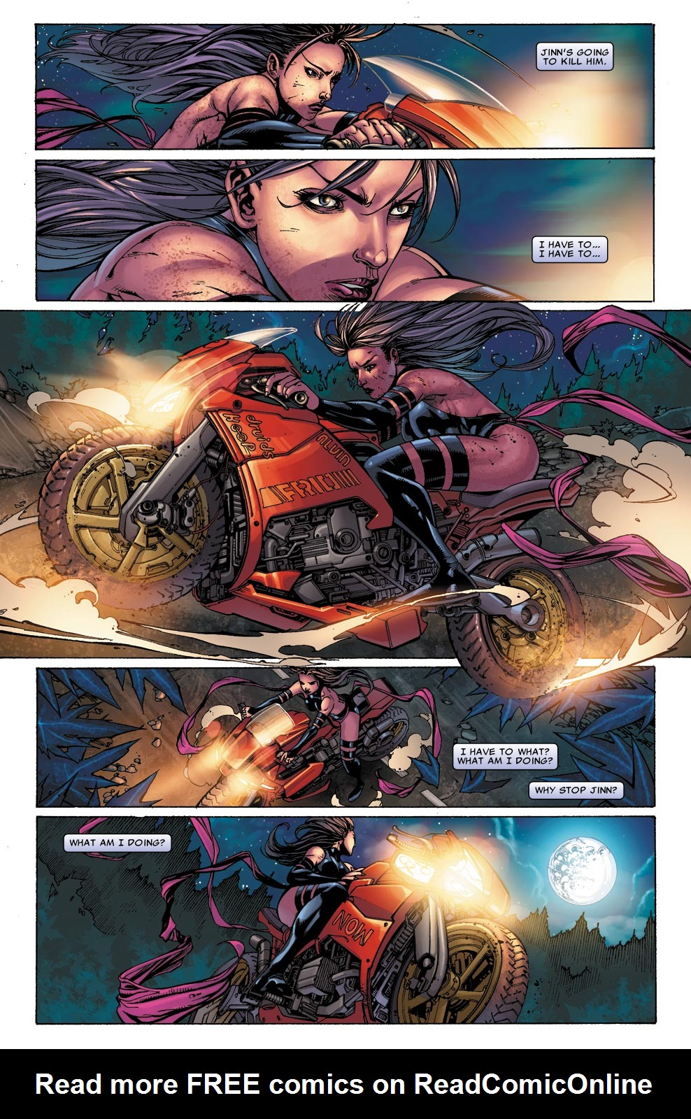 Read online Psylocke comic -  Issue #3 - 14