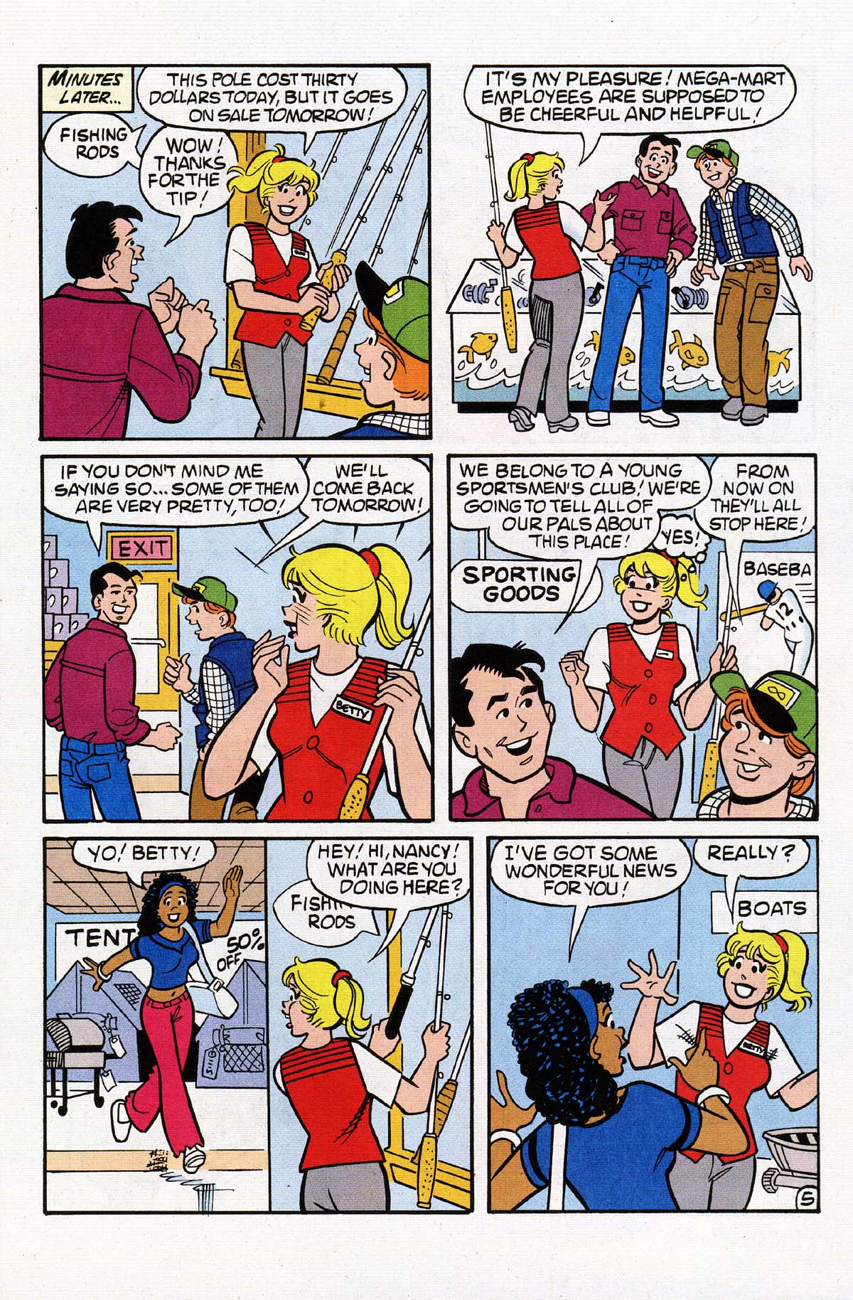 Read online Betty comic -  Issue #125 - 6