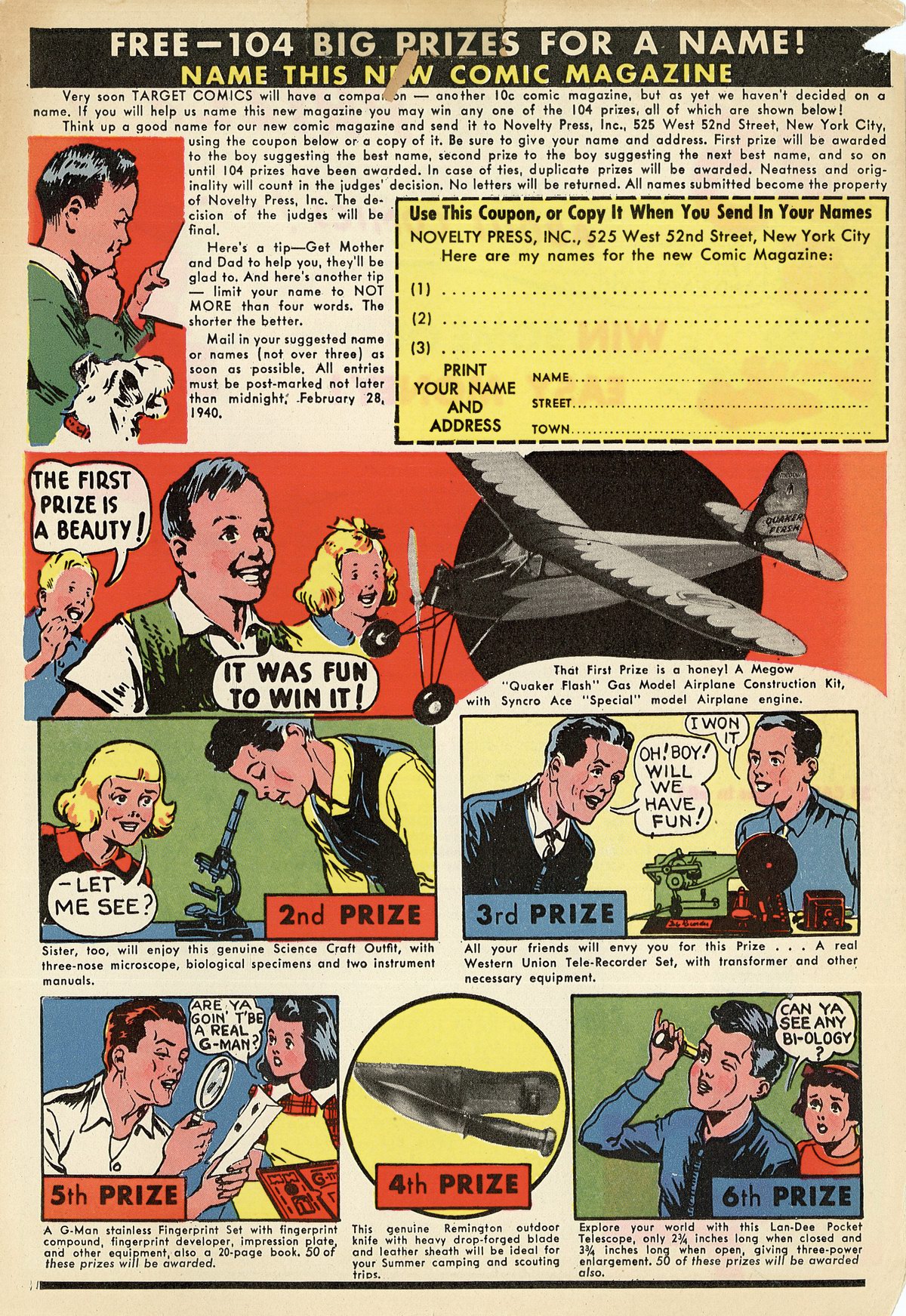 Read online Target Comics comic -  Issue #2 - 67