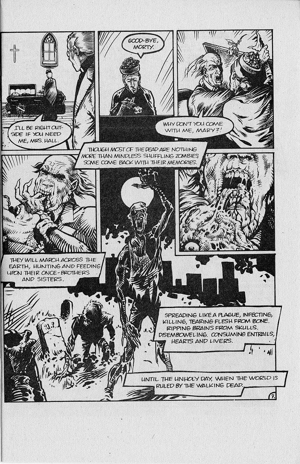 Read online The Walking Dead (1989) comic -  Issue #1 - 8