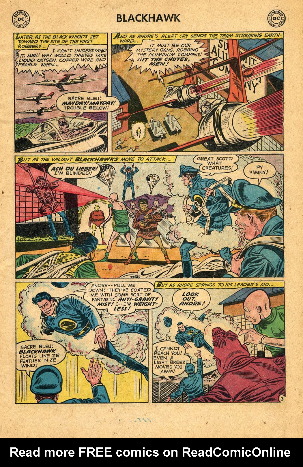 Read online Blackhawk (1957) comic -  Issue #130 - 5