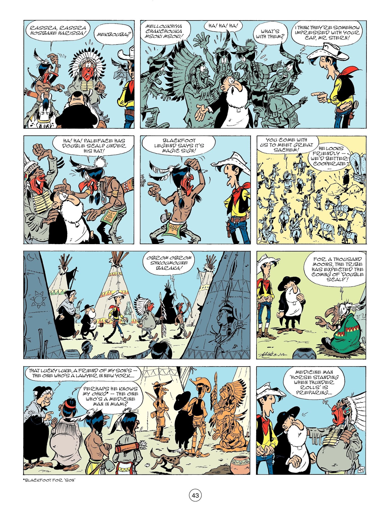 Read online A Lucky Luke Adventure comic -  Issue #66 - 45