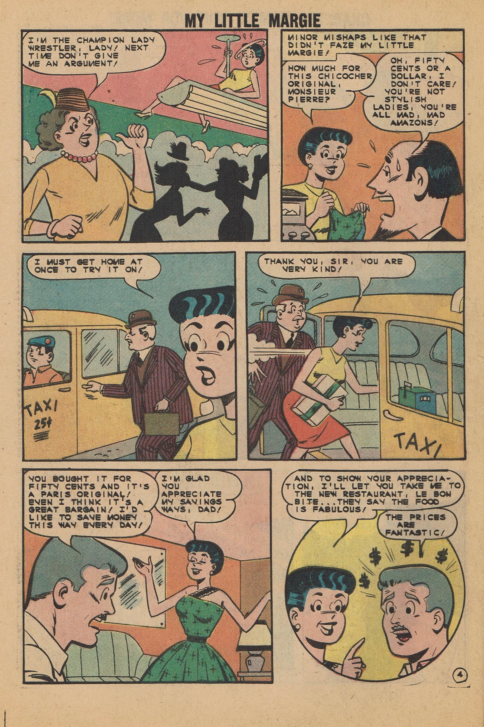 Read online My Little Margie (1954) comic -  Issue #52 - 28