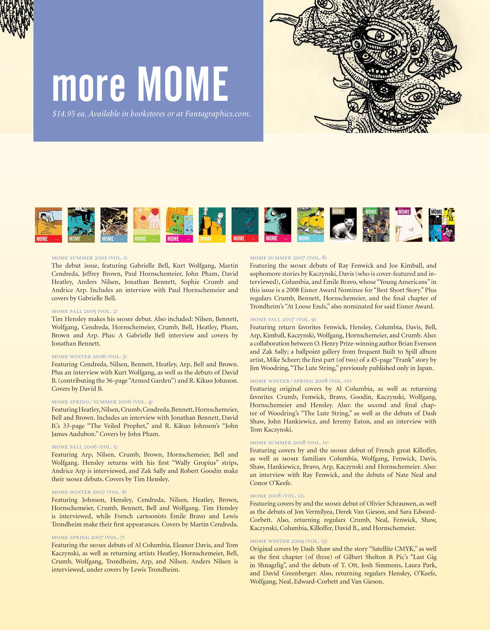 Read online Mome comic -  Issue # TPB 14 - 111