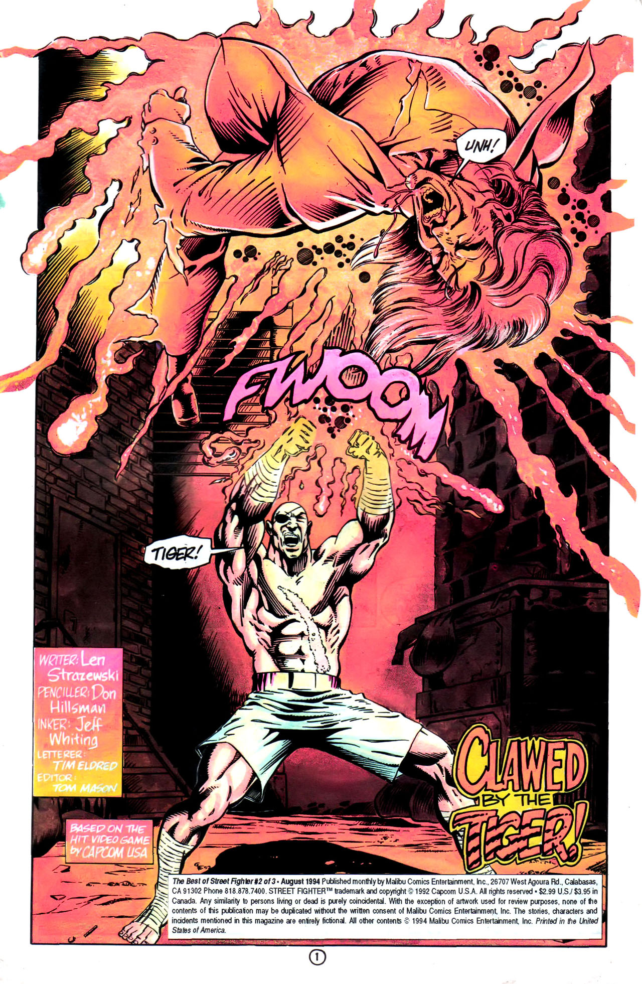 Read online The Best of Street Fighter comic -  Issue #2 - 3