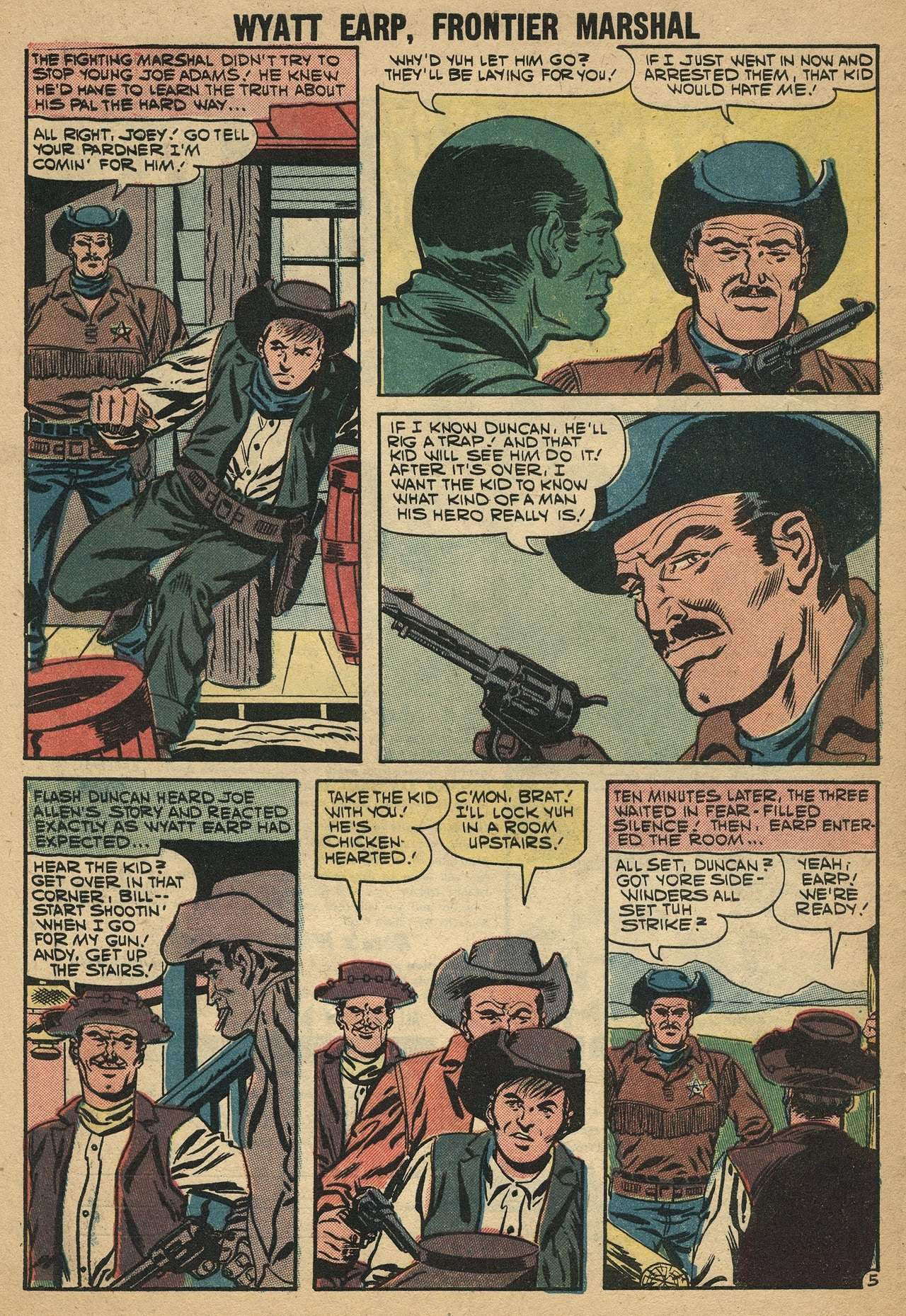 Read online Wyatt Earp Frontier Marshal comic -  Issue #17 - 32