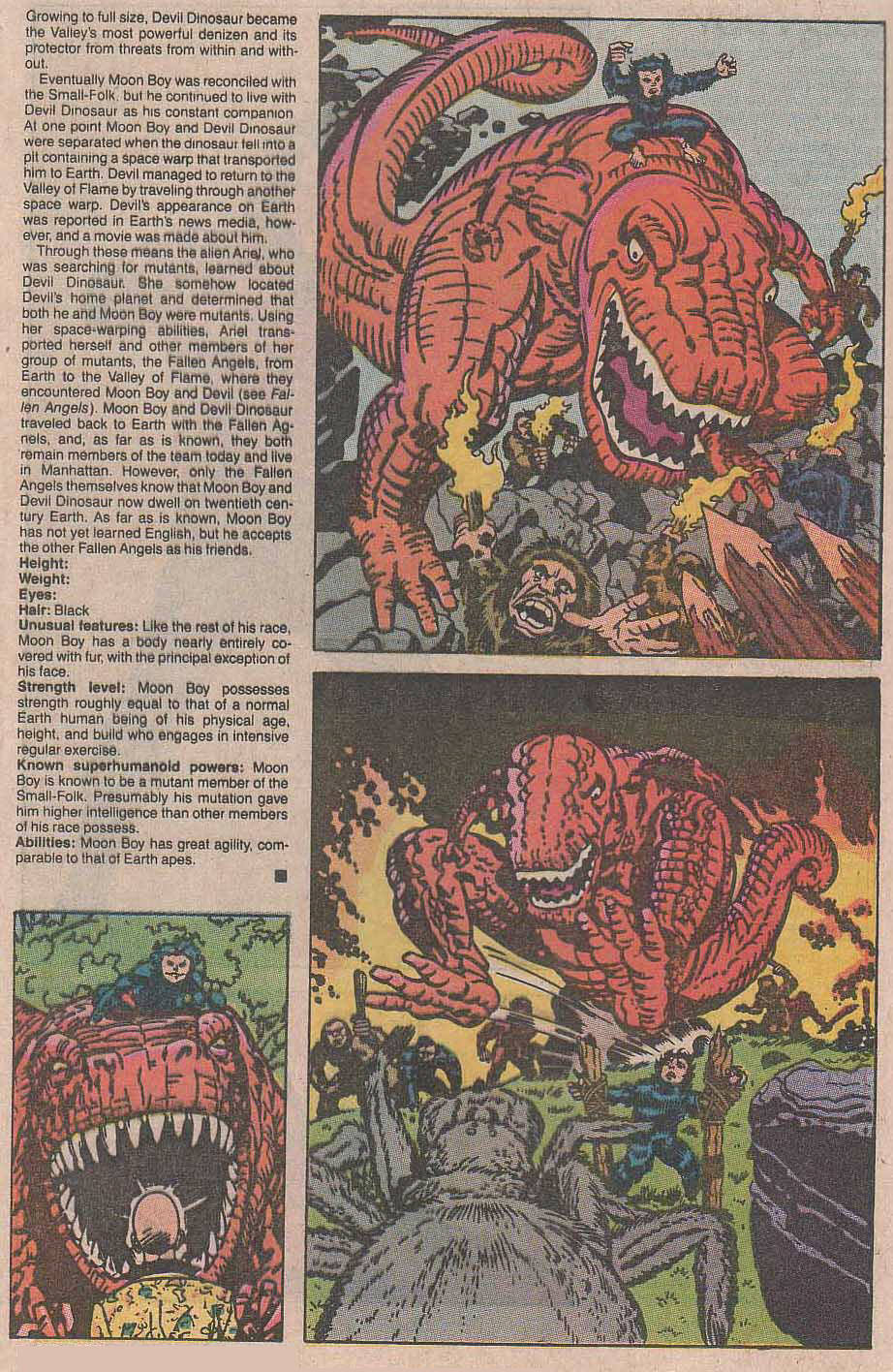 Read online The Official Handbook of the Marvel Universe: Update '89 comic -  Issue #5 - 21