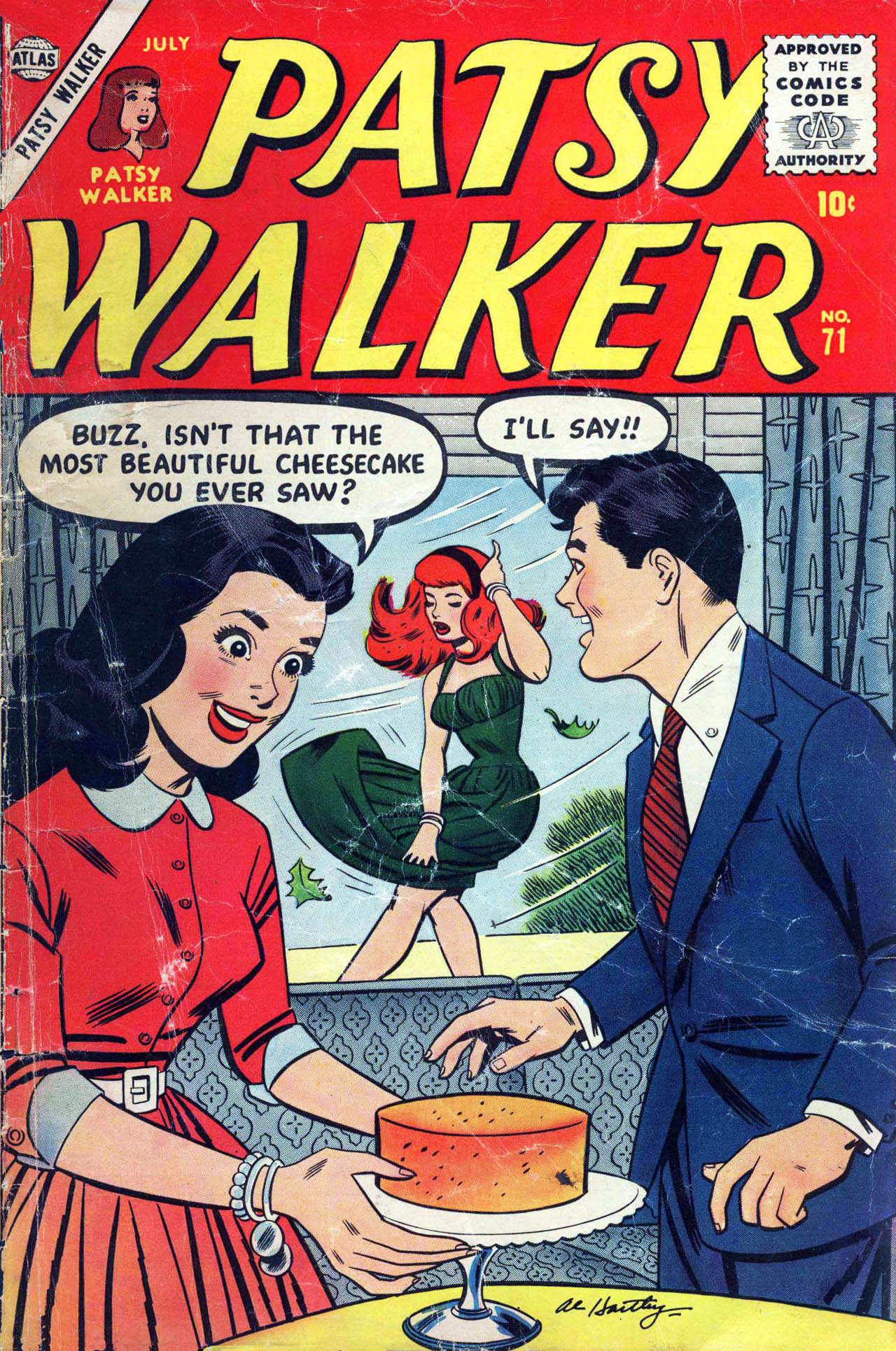 Read online Patsy Walker comic -  Issue #71 - 1