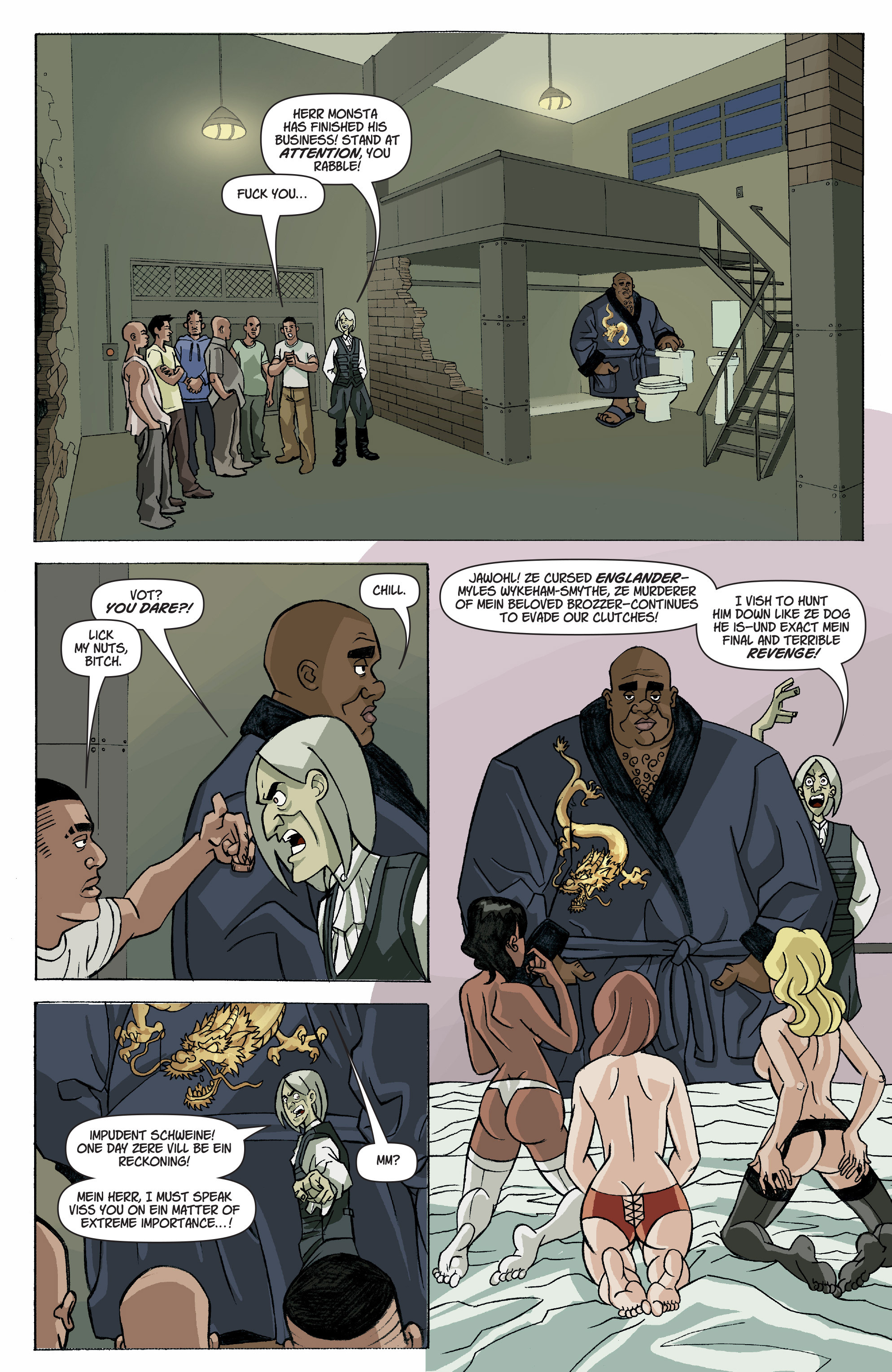 Read online A Train Called Love comic -  Issue #6 - 7