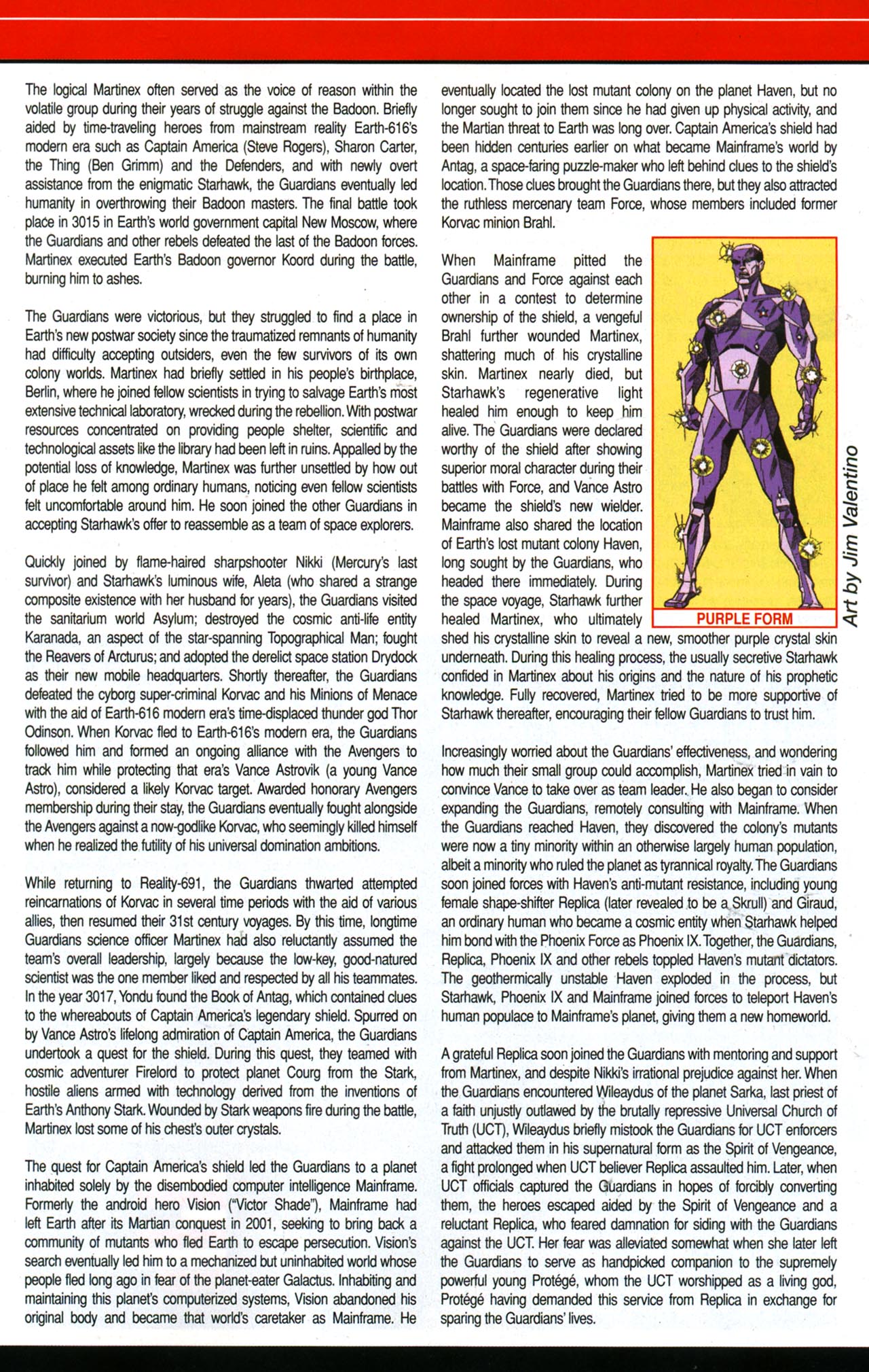 Read online Official Handbook of the Marvel Universe A To Z Update comic -  Issue #4 - 29