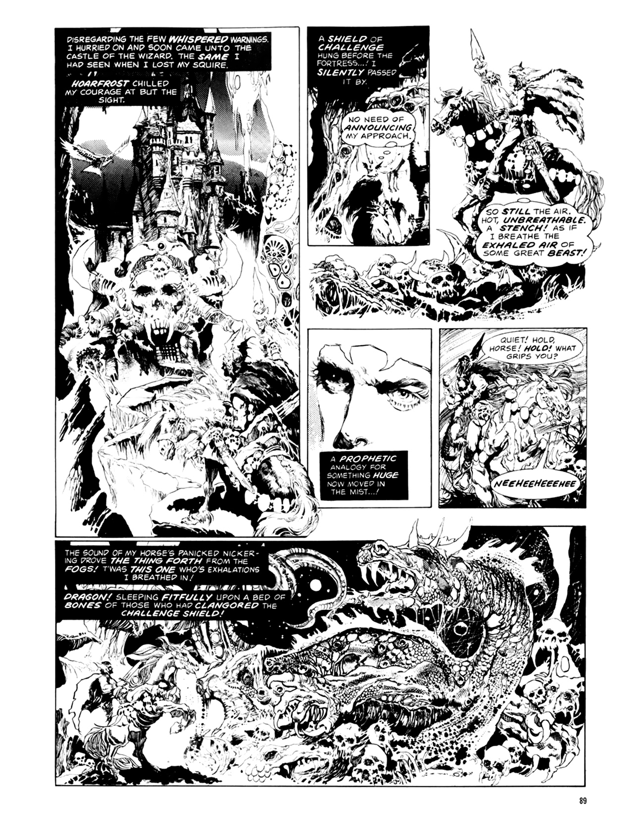 Read online Eerie Presents El Cid comic -  Issue # TPB - 89