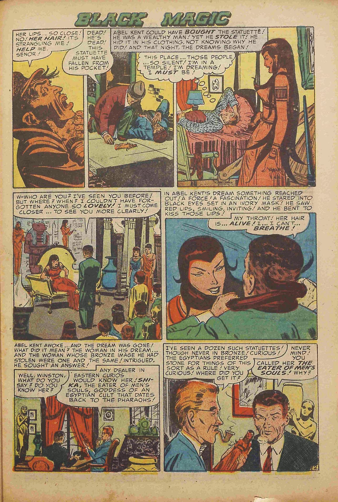Read online Black Magic (1950) comic -  Issue #23 - 29