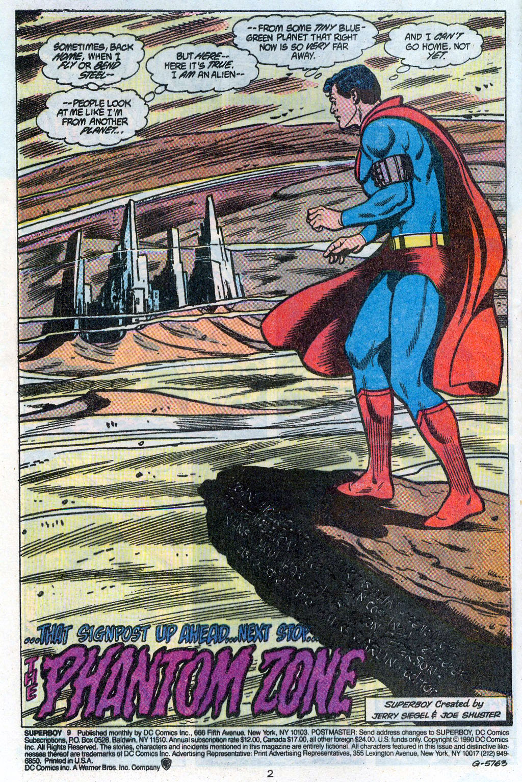 Read online Superboy (1990) comic -  Issue #9 - 3