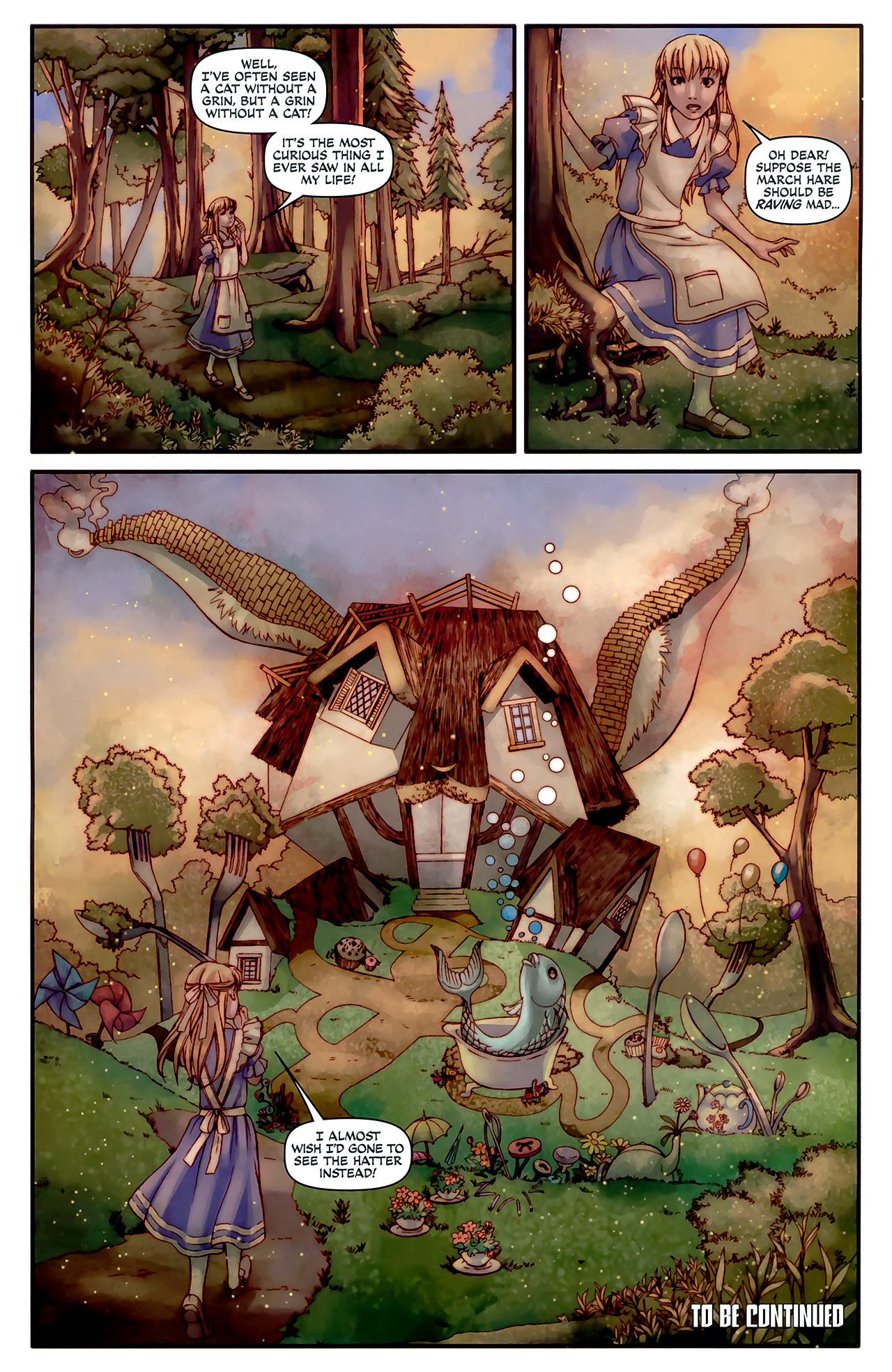 Read online The Complete Alice in Wonderland comic -  Issue #1 - 42