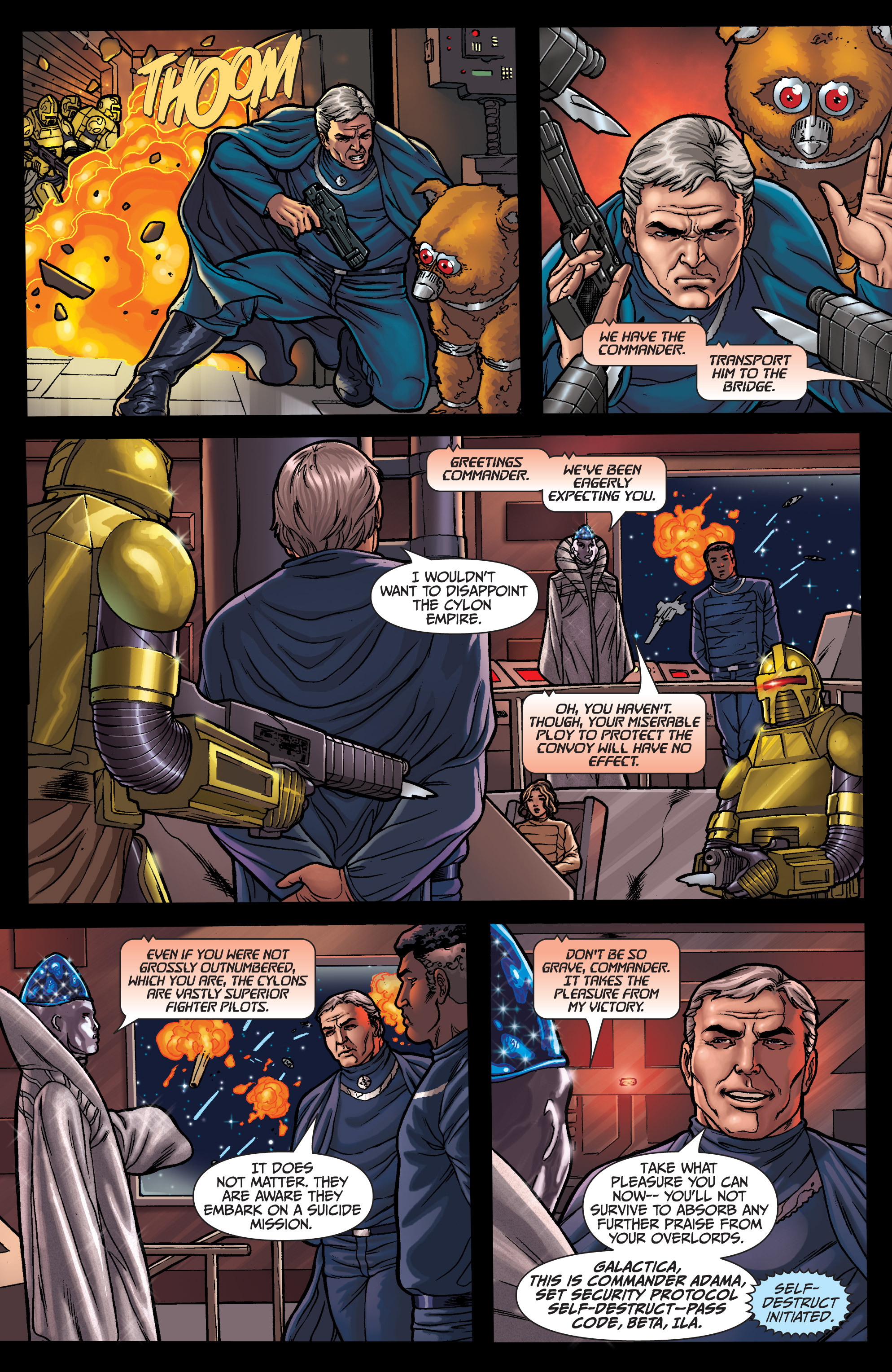 Read online Classic Battlestar Galactica (2006) comic -  Issue #5 - 16