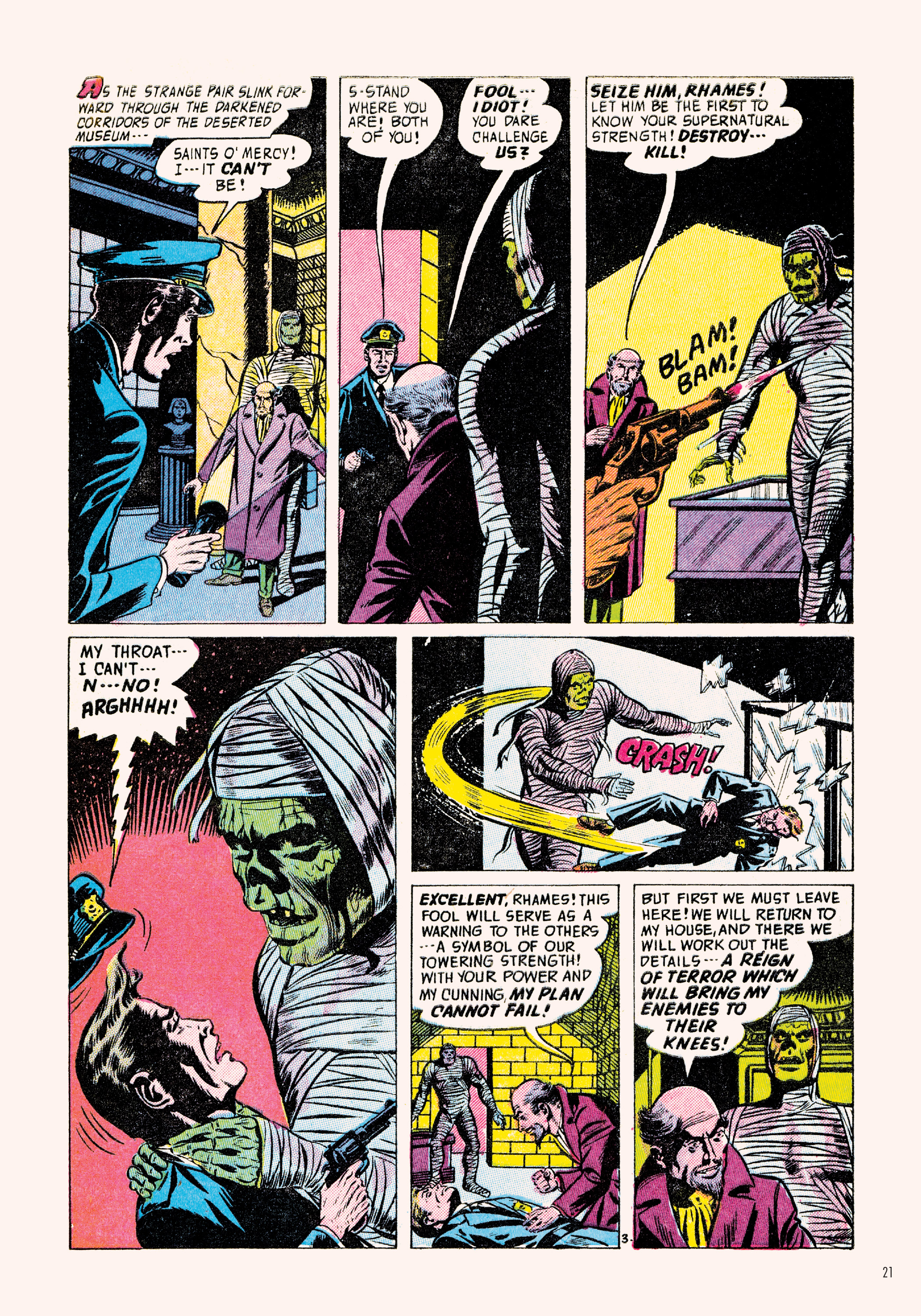 Read online Classic Monsters of Pre-Code Horror Comics: Mummies comic -  Issue # TPB - 21