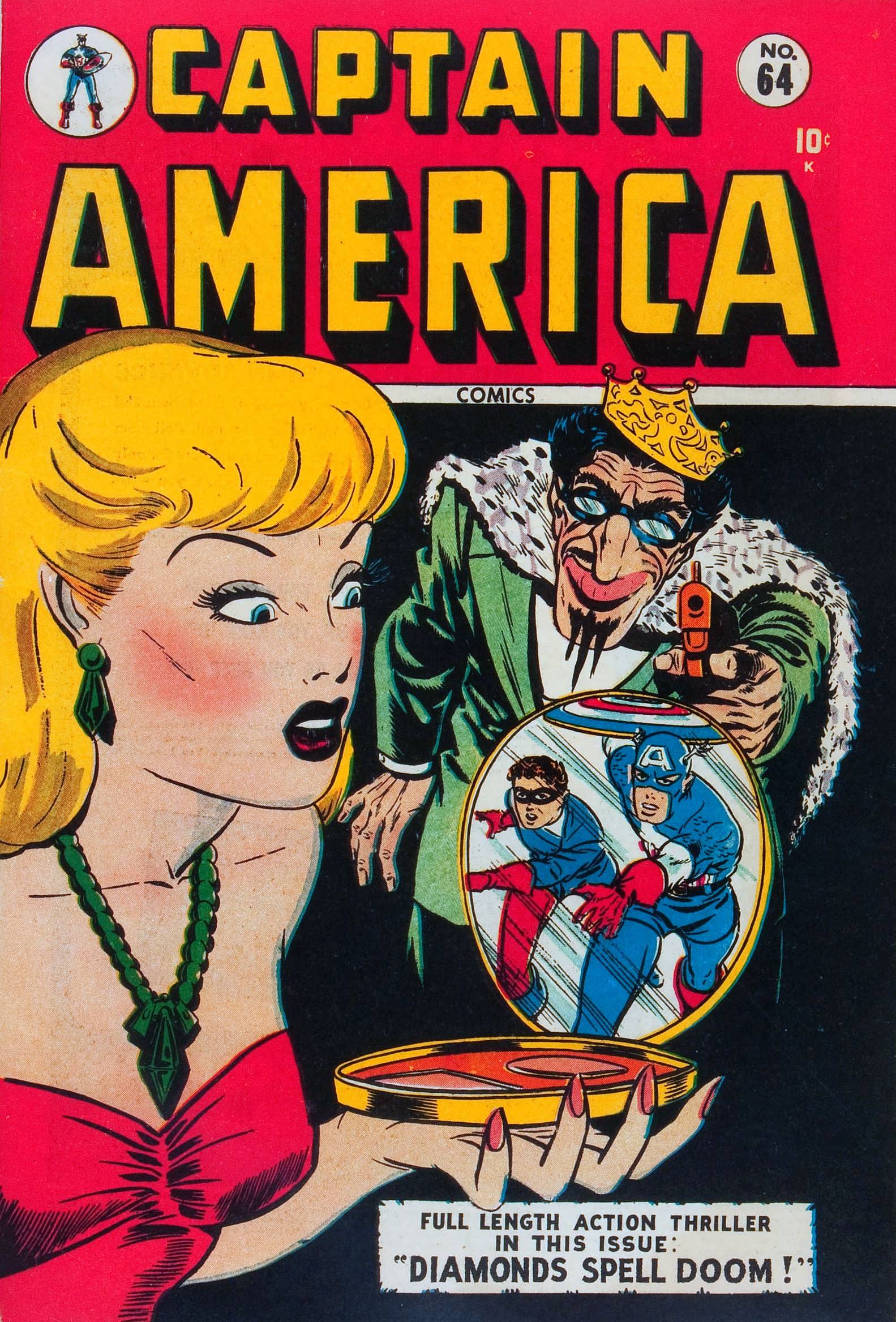 Read online Captain America Comics comic -  Issue #64 - 1