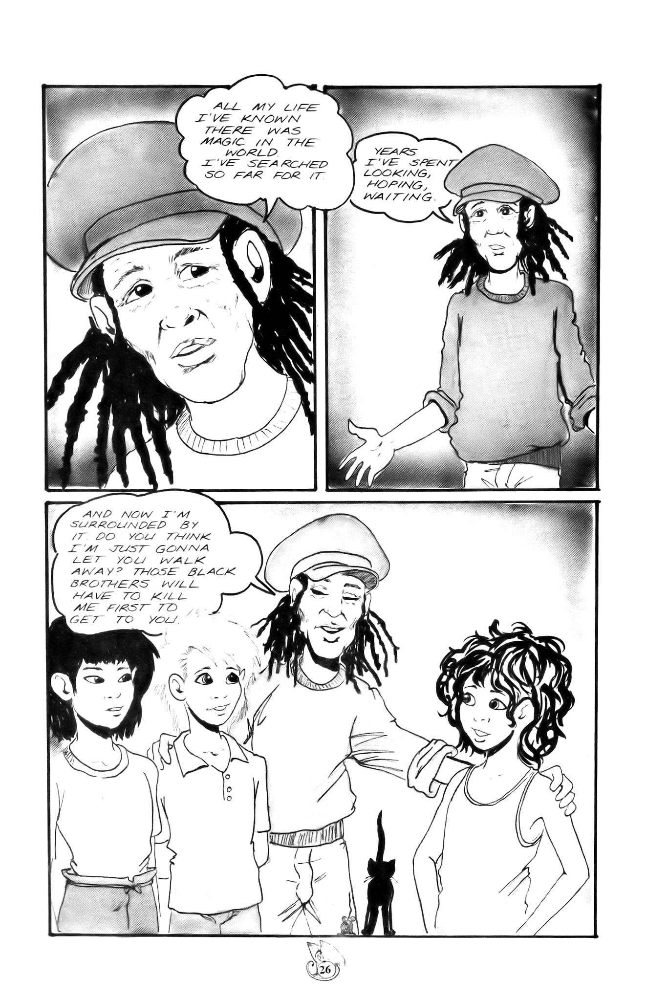 Read online Dragons in the Moon comic -  Issue #2 - 28