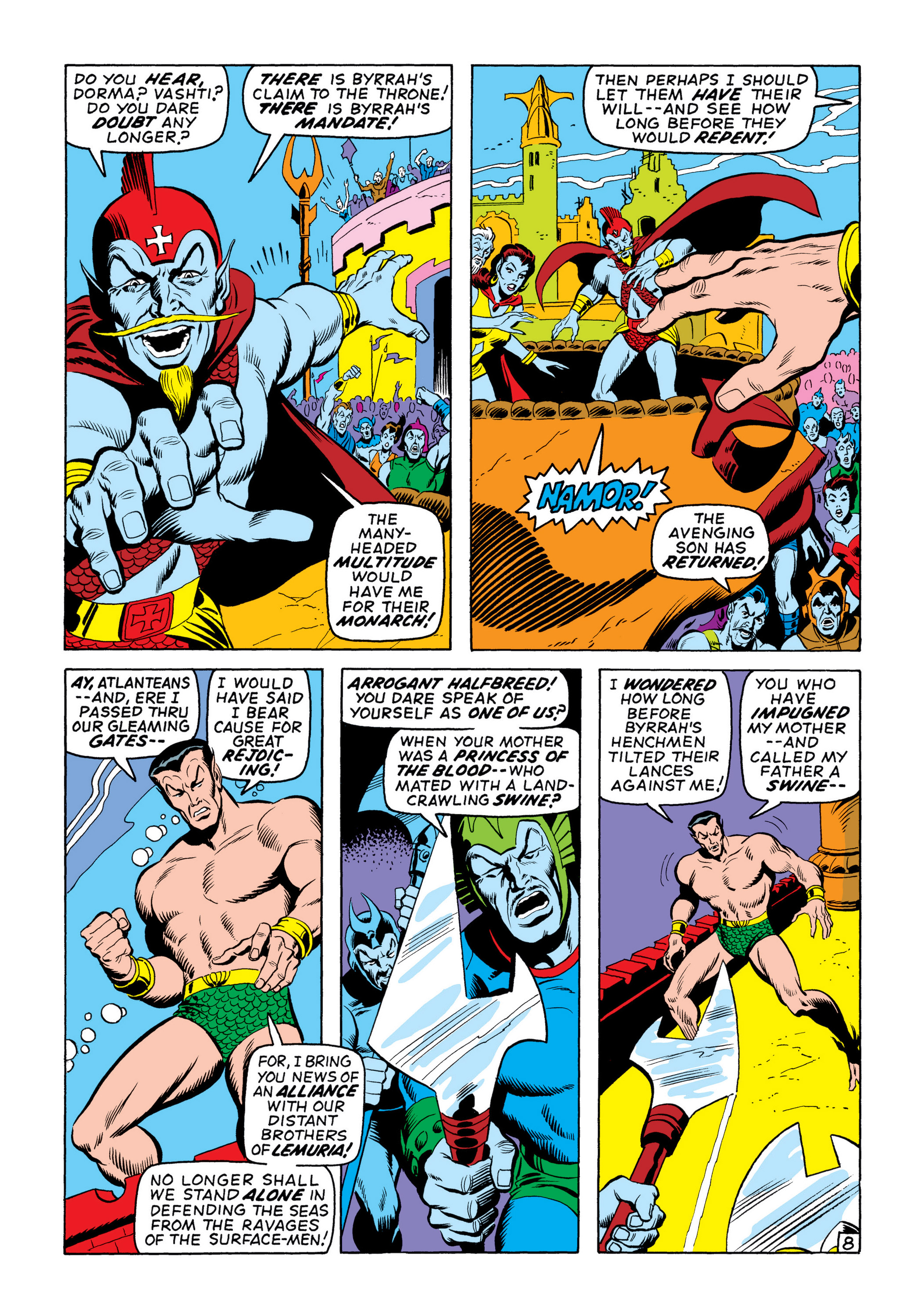 Read online Marvel Masterworks: The Sub-Mariner comic -  Issue # TPB 5 (Part 2) - 69