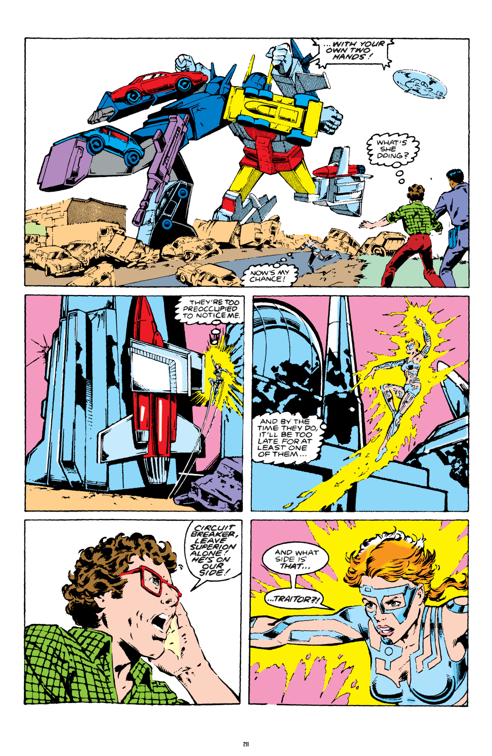 Read online The Transformers Classics comic -  Issue # TPB 2 - 212