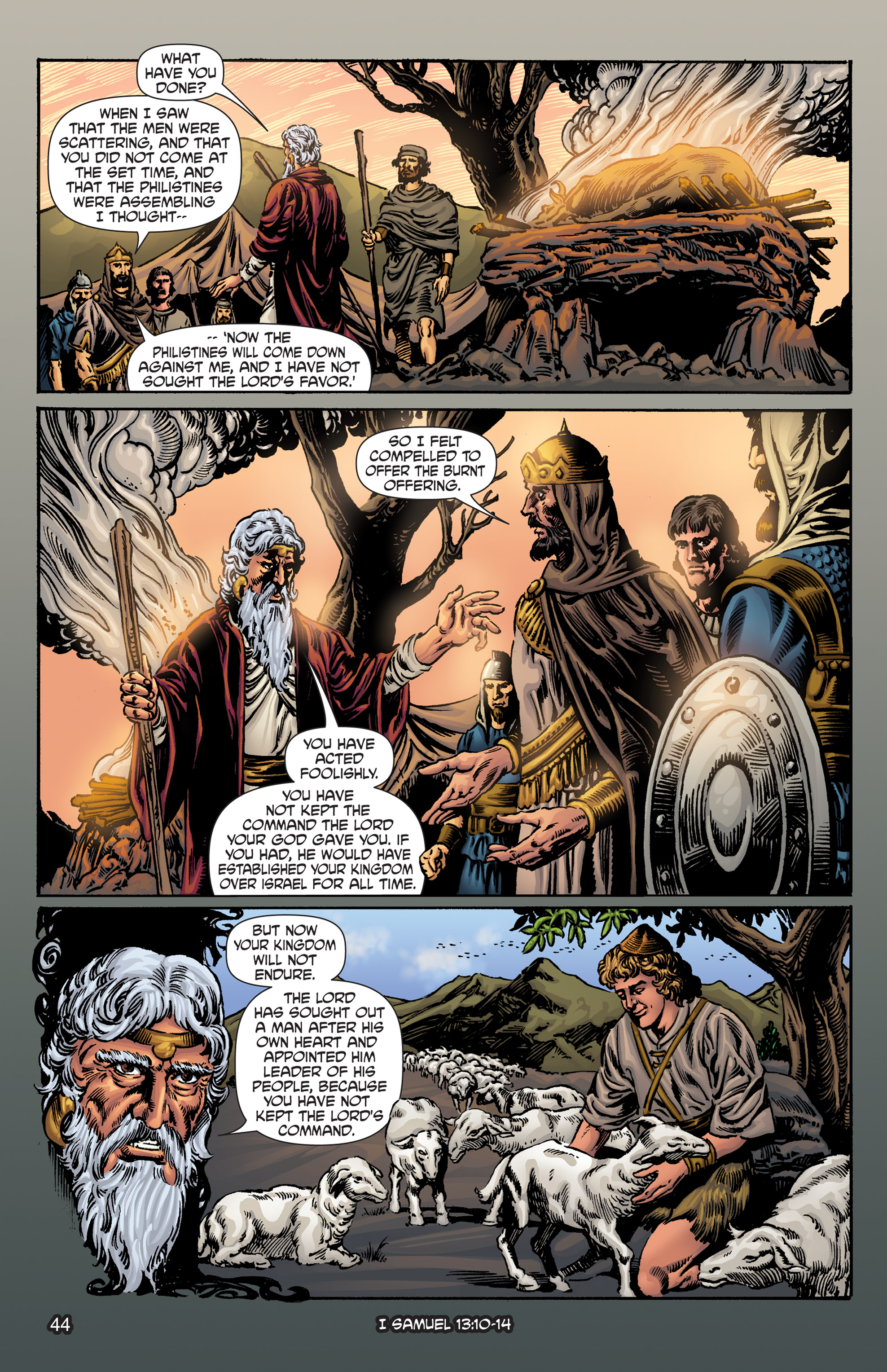 Read online The Kingstone Bible comic -  Issue #5 - 49