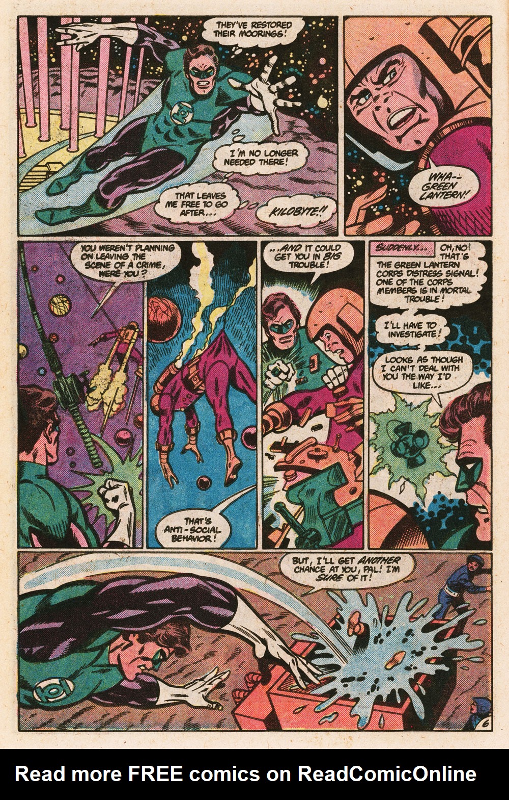 Read online Green Lantern (1960) comic -  Issue #166 - 7