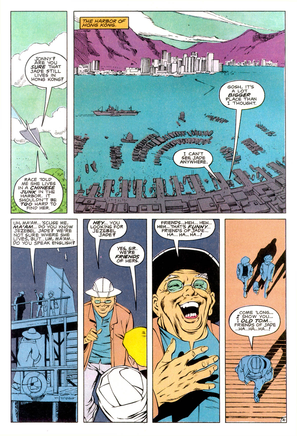 Read online Jonny Quest comic -  Issue #5 - 6