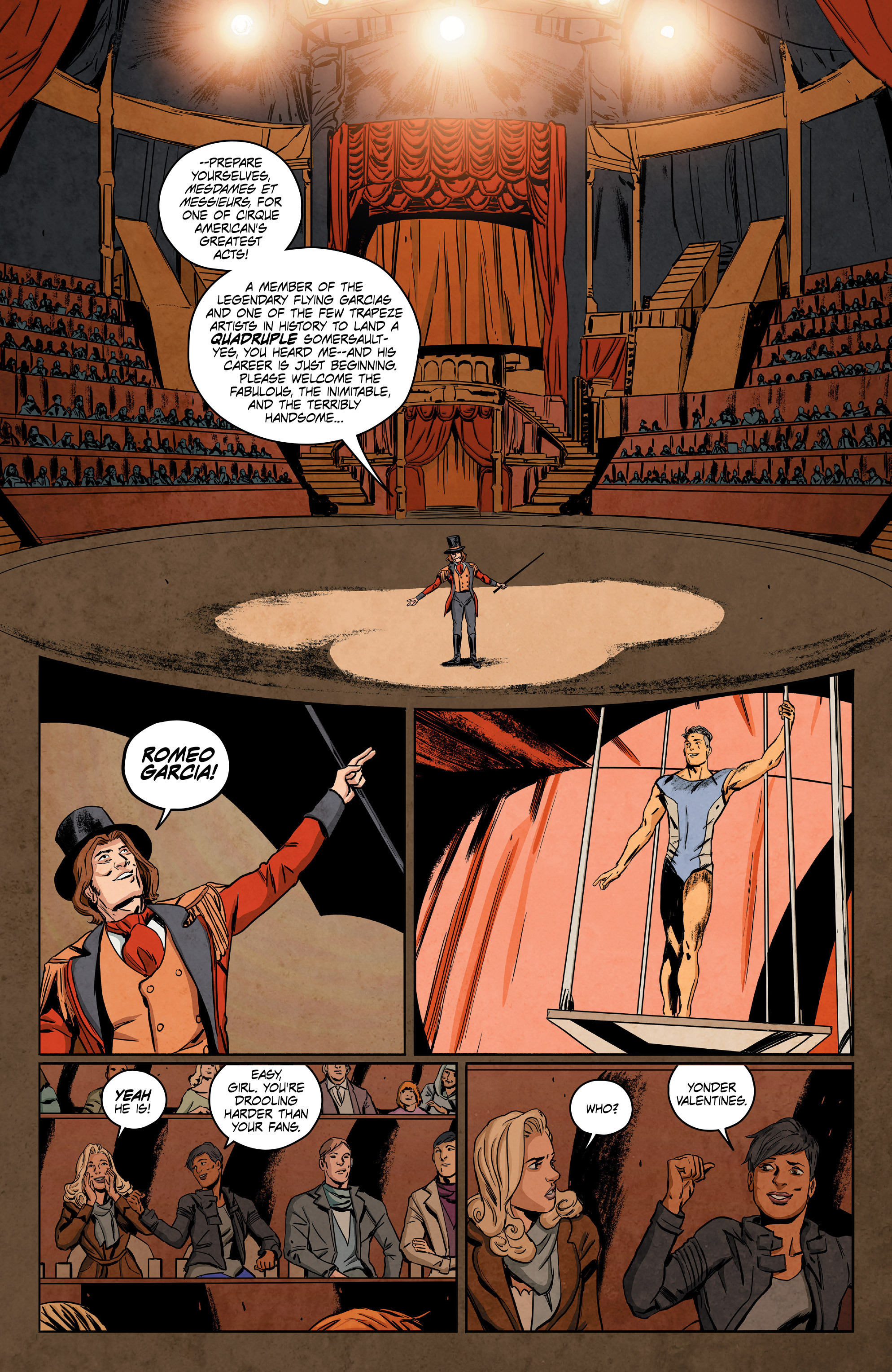 Read online Girl Over Paris (The Cirque American Series) comic -  Issue #2 - 6