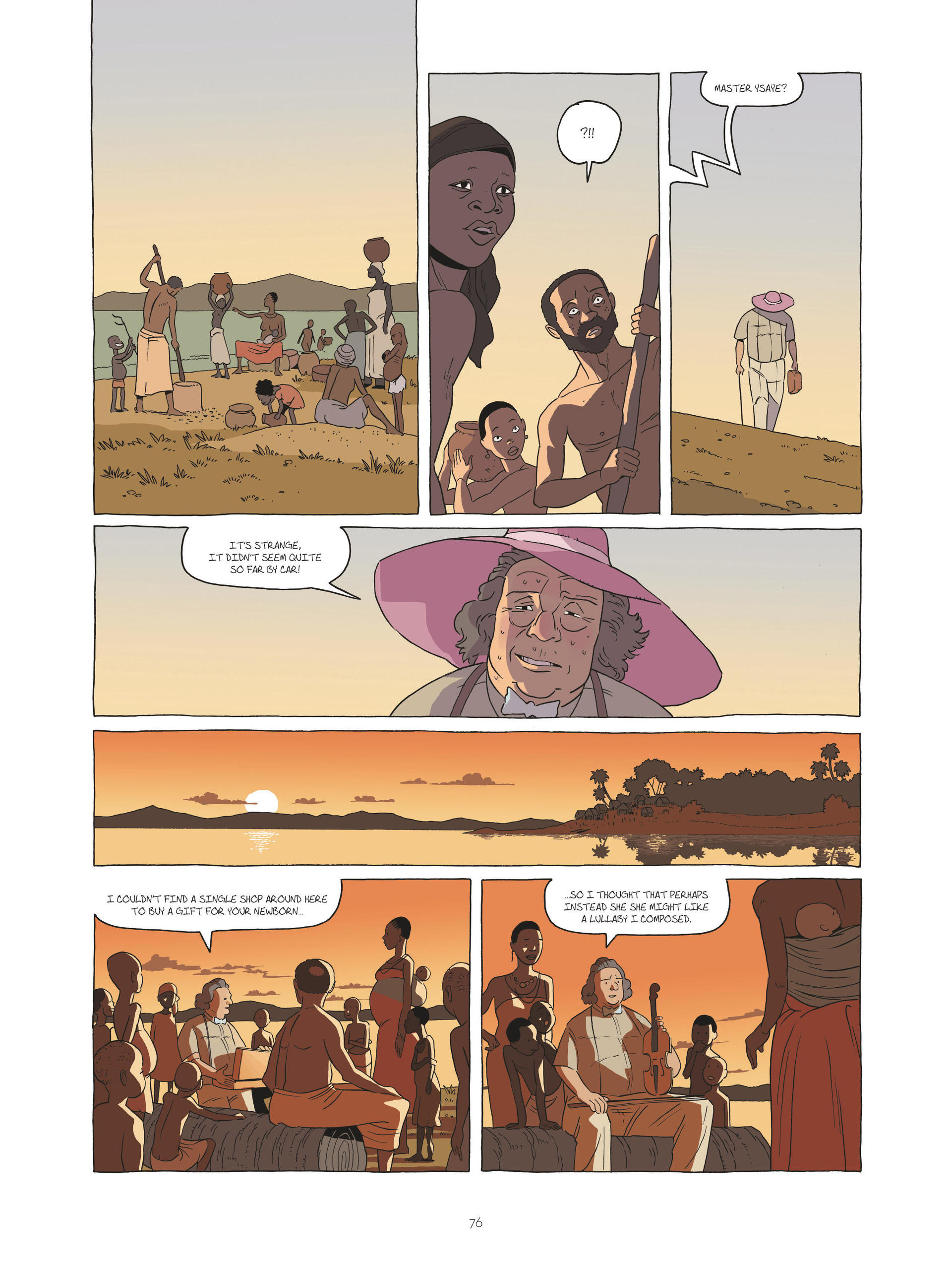 Read online Zidrou-Beuchot's African Trilogy comic -  Issue # TPB 2 - 76