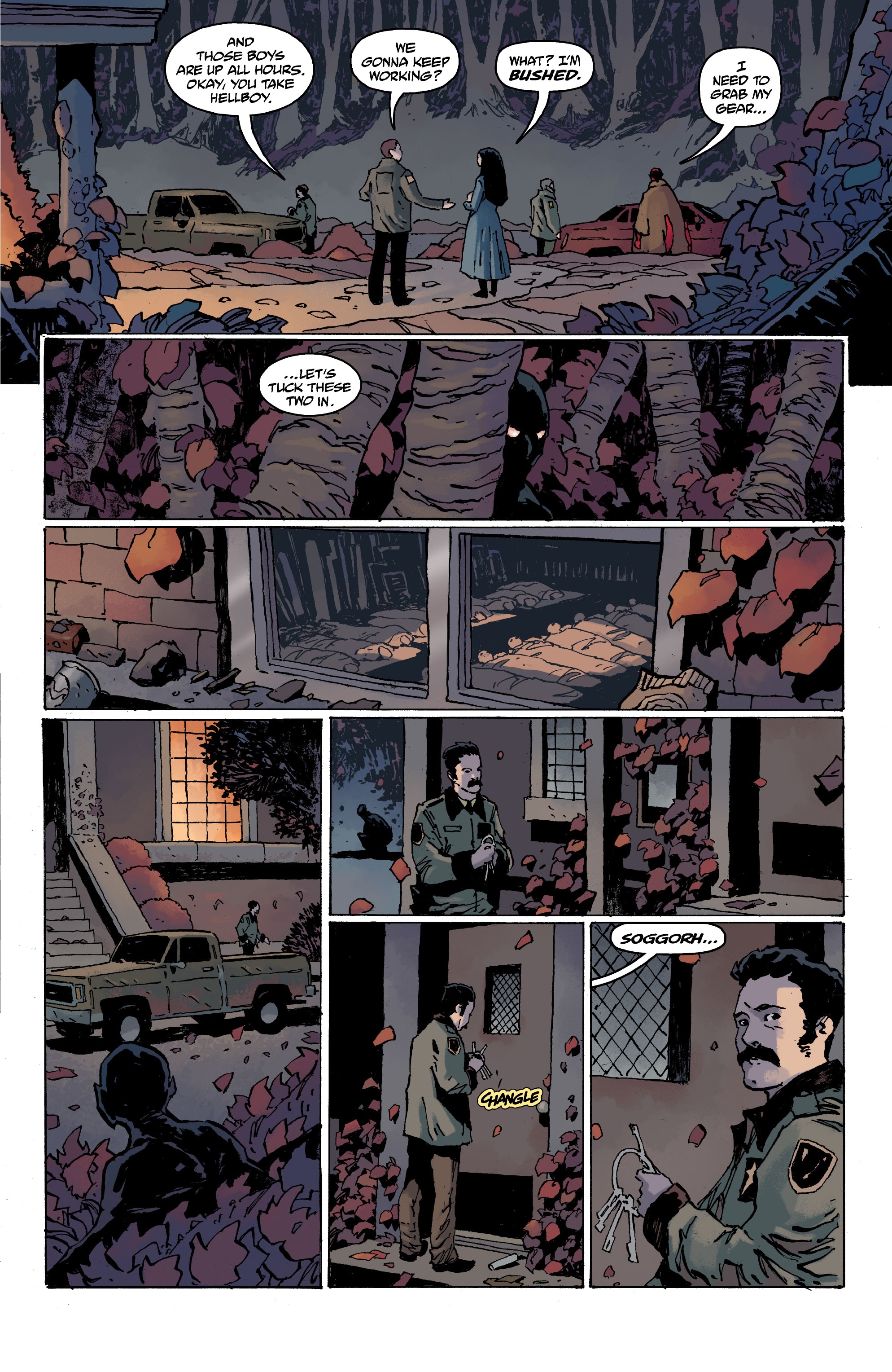 Read online Hellboy and the B.P.R.D.: The Beast of Vargu and Others comic -  Issue # TPB (Part 1) - 77