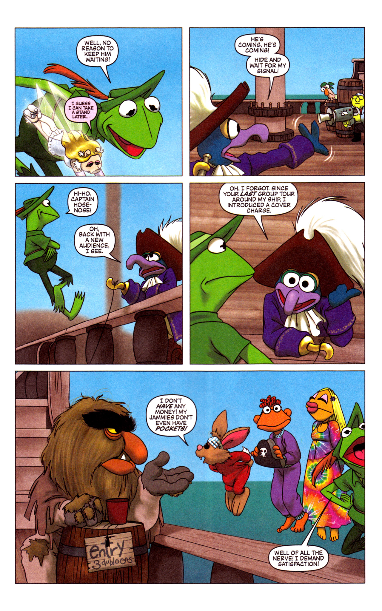 Read online Muppet Peter Pan comic -  Issue #2 - 10