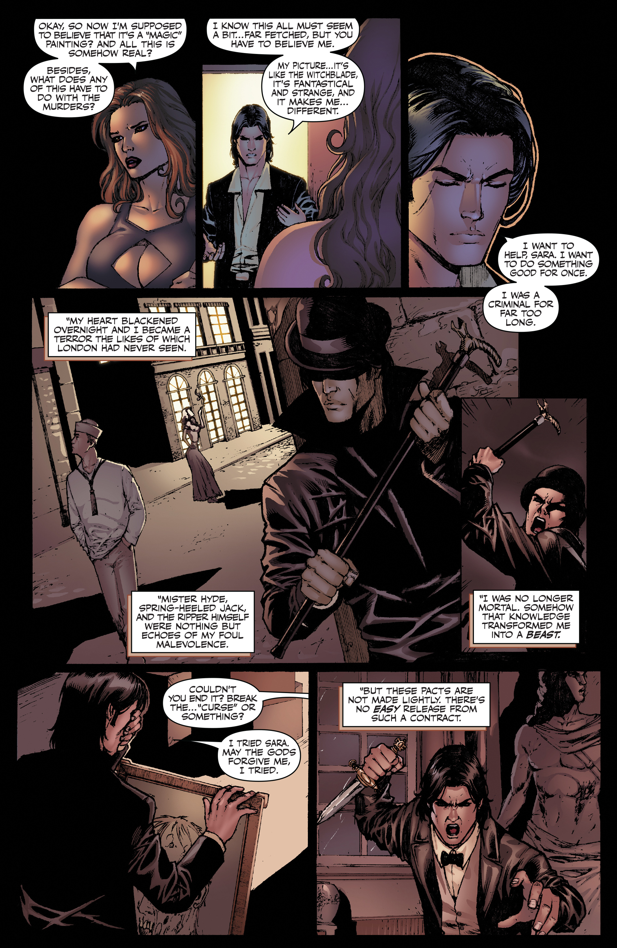 Read online Witchblade: Shades of Gray comic -  Issue #3 - 6