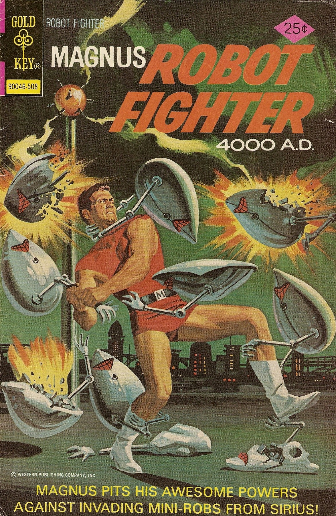 Read online Magnus, Robot Fighter 4000 AD comic -  Issue #40 - 1