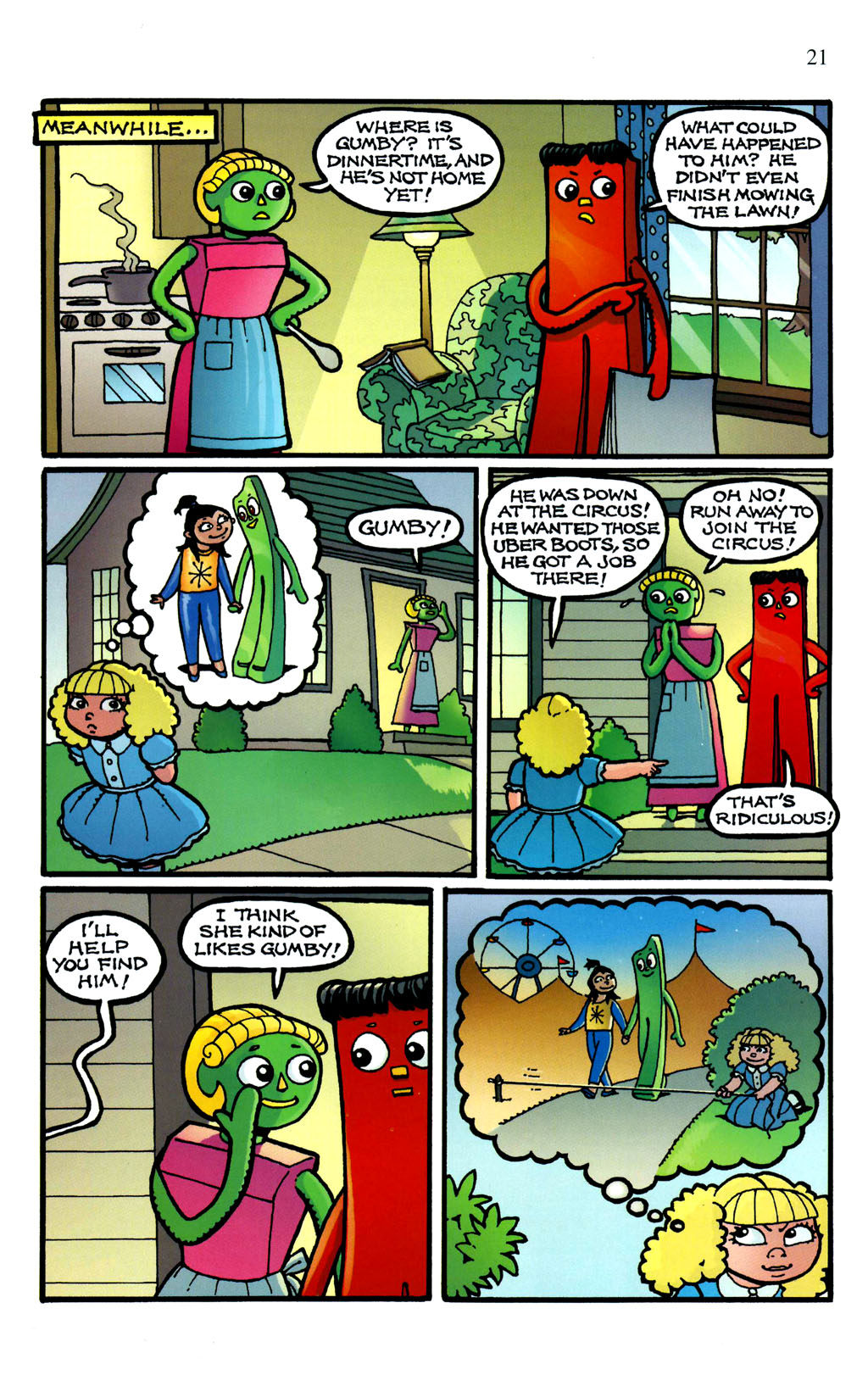 Read online Gumby (2006) comic -  Issue #2 - 23
