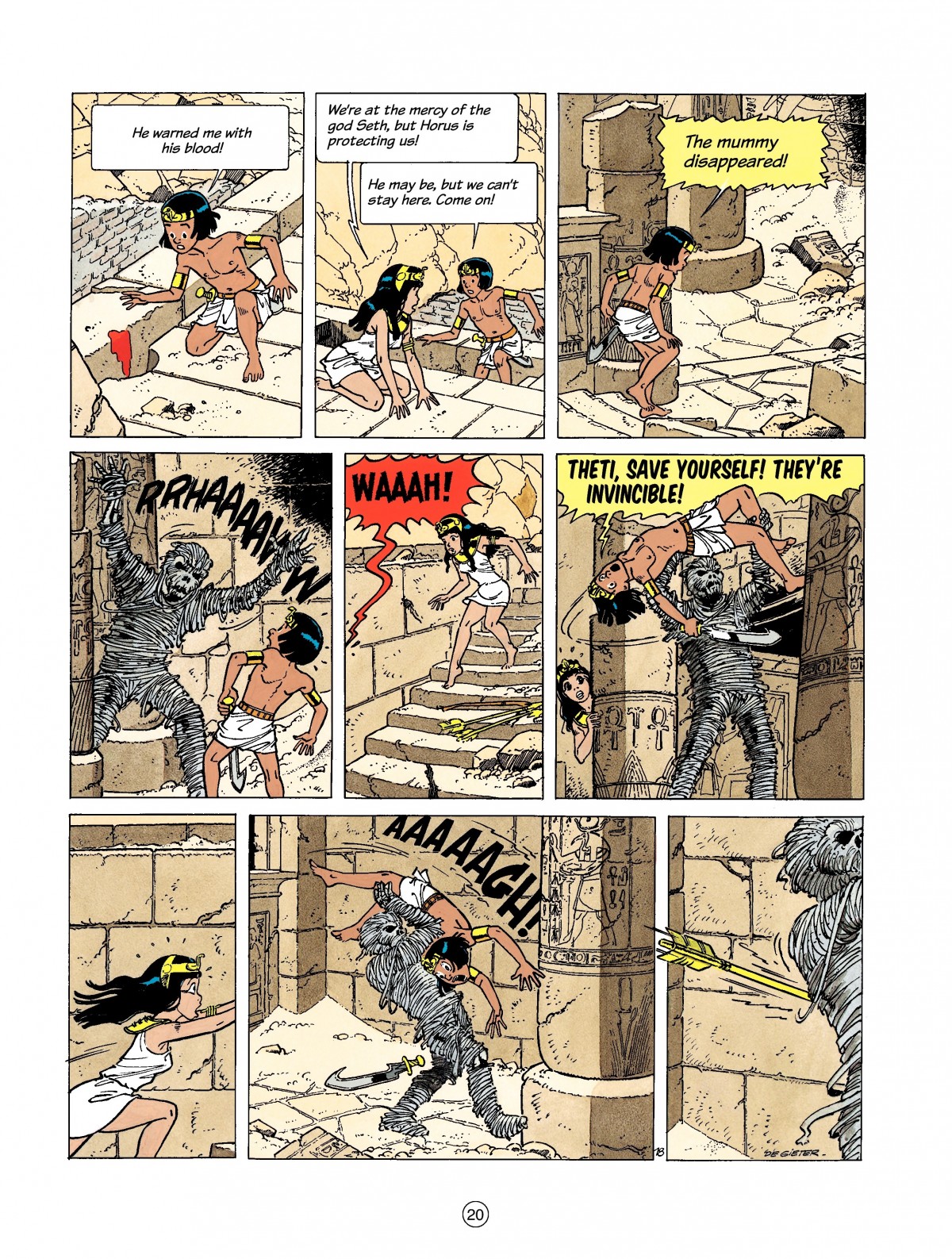Read online Papyrus comic -  Issue #4 - 20
