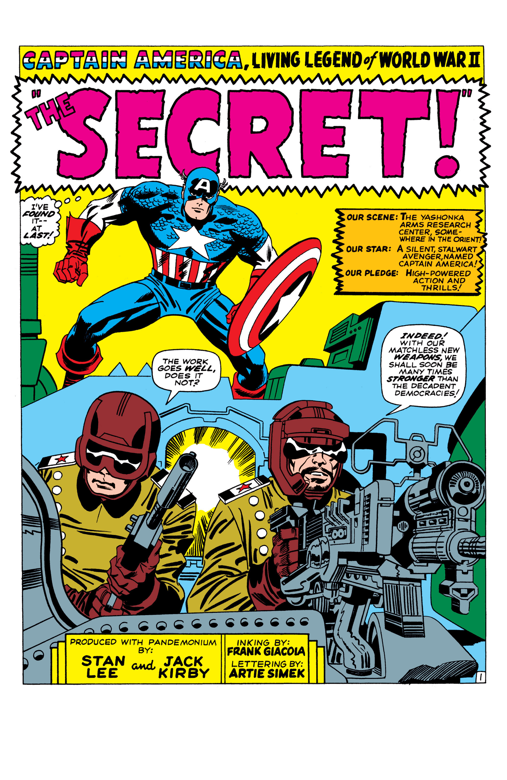 Read online Marvel Masterworks: Captain America comic -  Issue # TPB 2 (Part 1) - 51