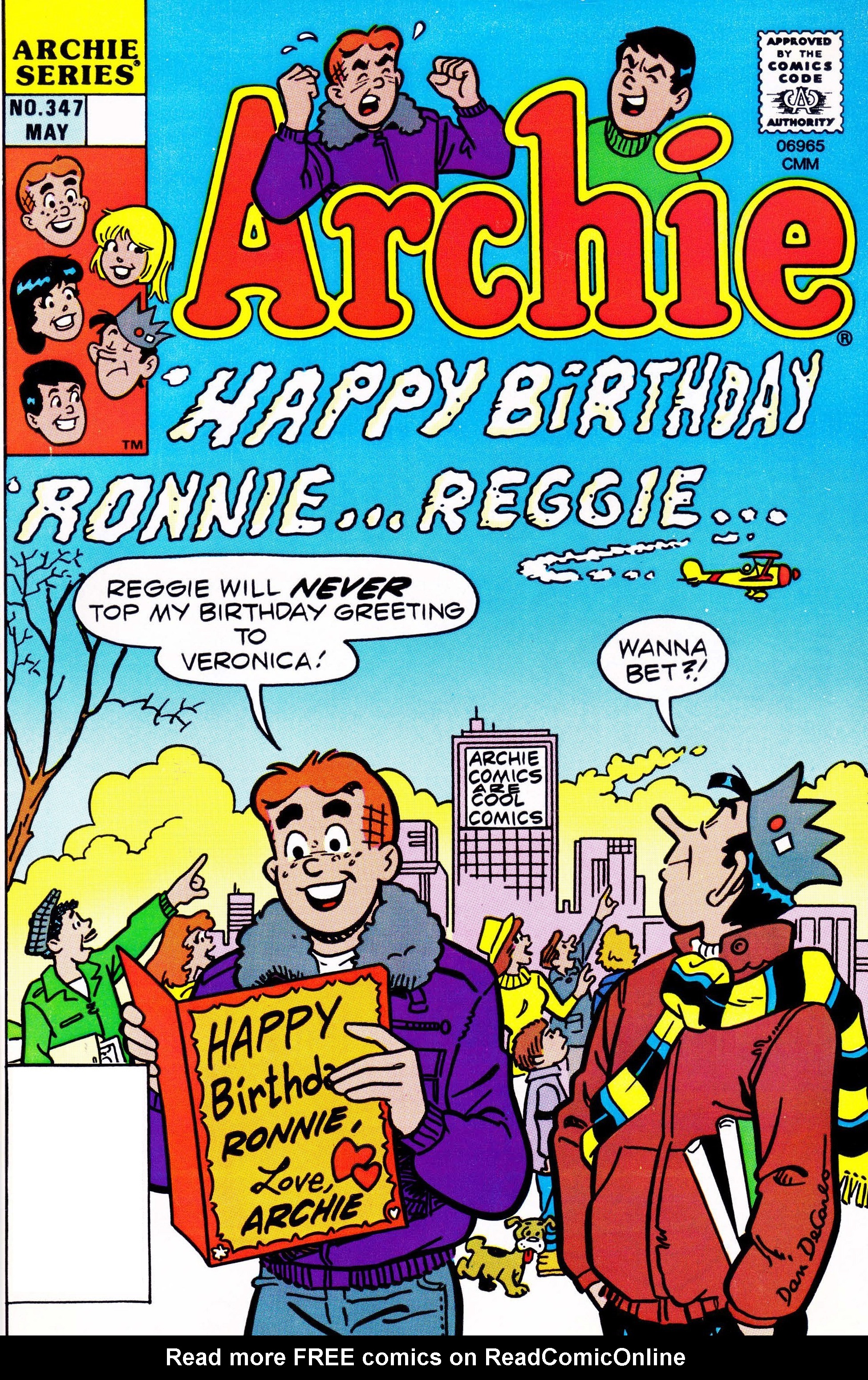 Read online Archie (1960) comic -  Issue #347 - 1