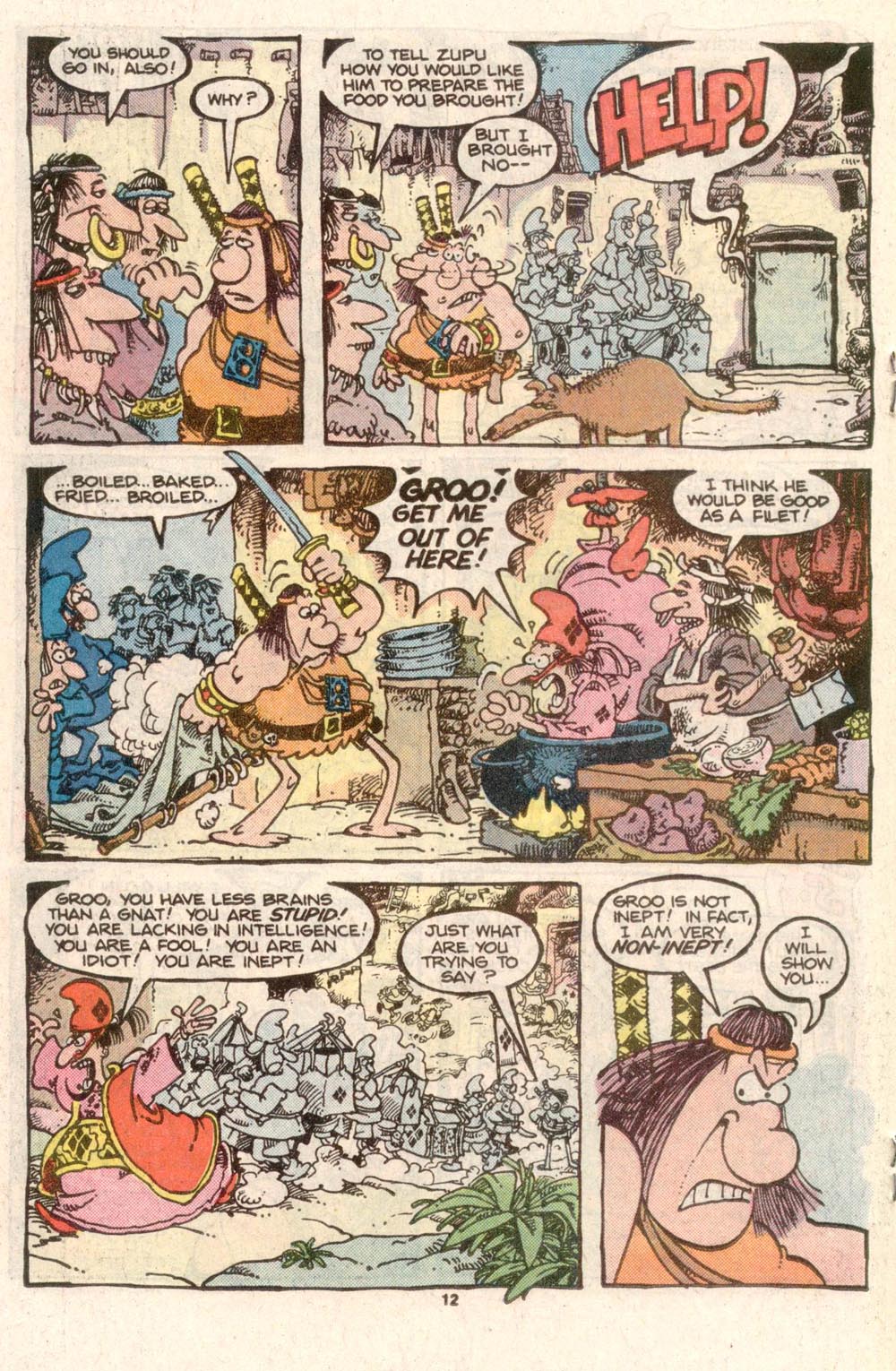 Read online Sergio Aragonés Groo the Wanderer comic -  Issue #28 - 10