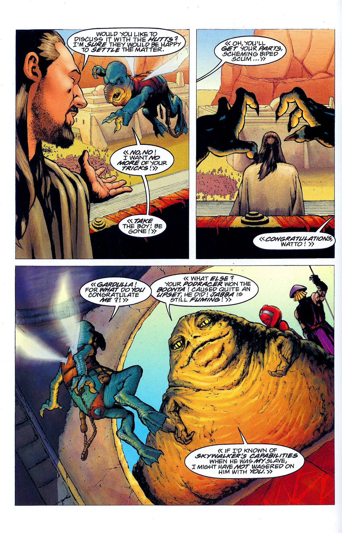 Read online Star Wars: Episode I comic -  Issue # Issue - Qui-Gon Jinn - 4