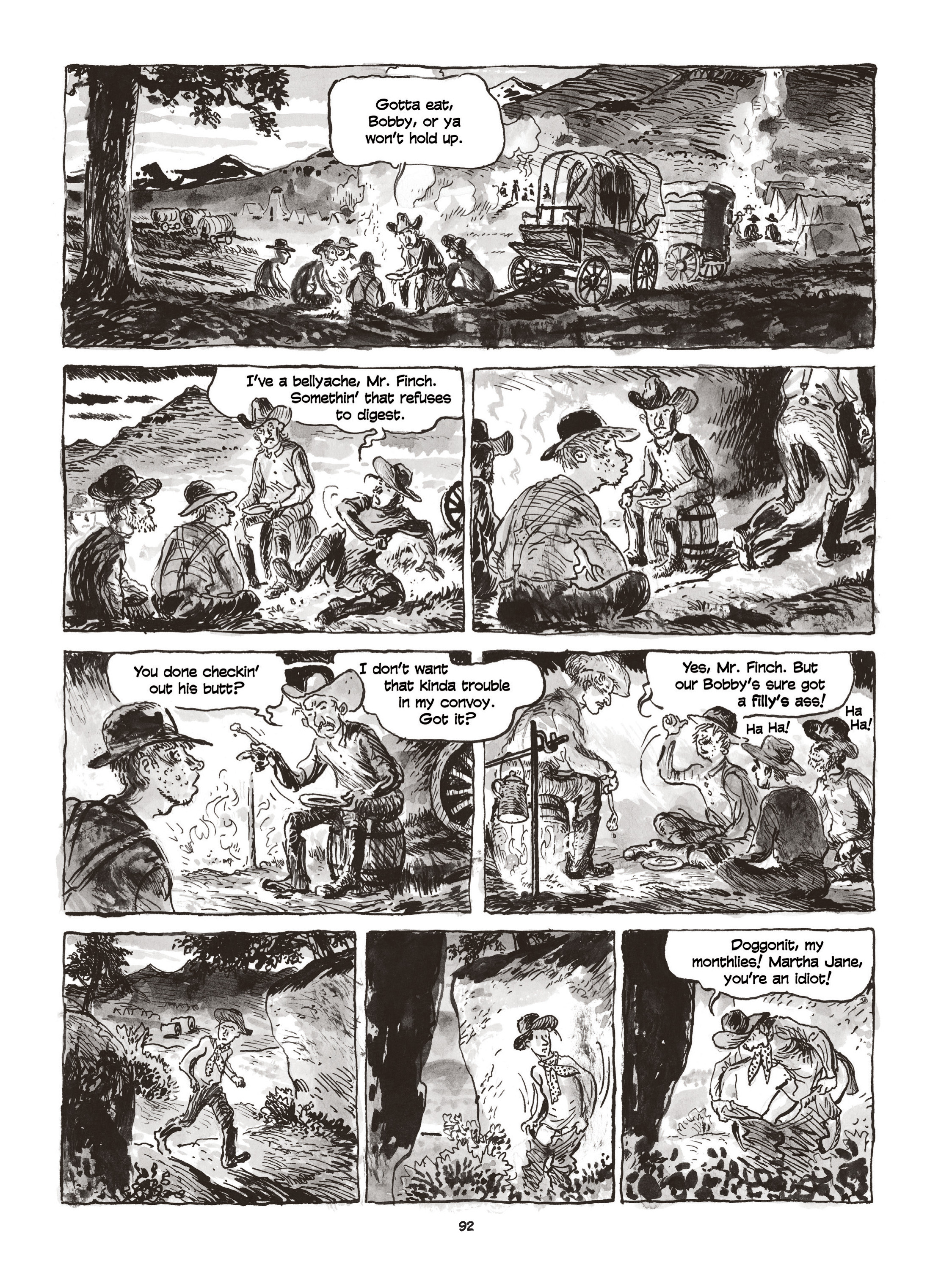 Read online Calamity Jane: The Calamitous Life of Martha Jane Cannary comic -  Issue # TPB (Part 1) - 89