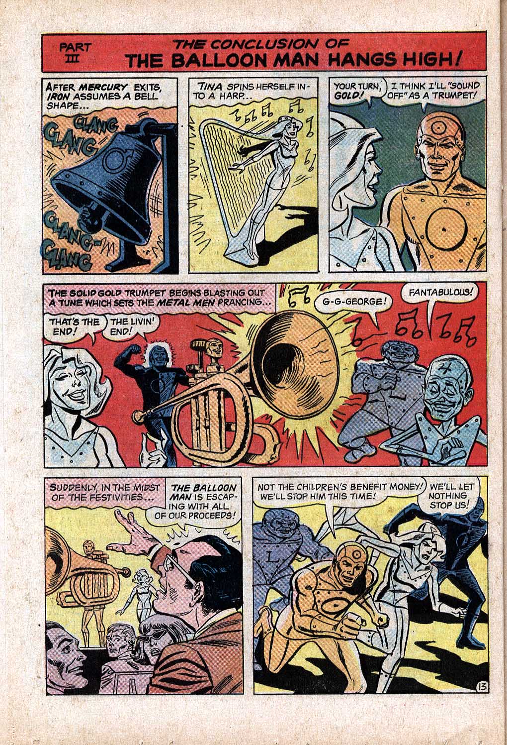 Metal Men (1963) Issue #24 #24 - English 20