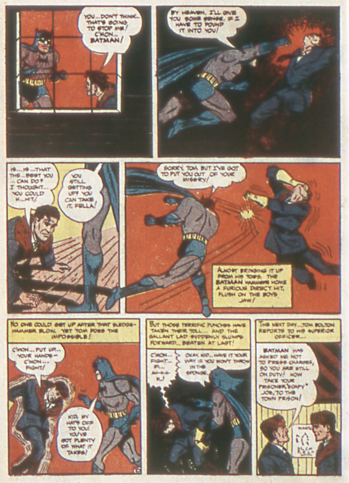 Read online Detective Comics (1937) comic -  Issue #65 - 13