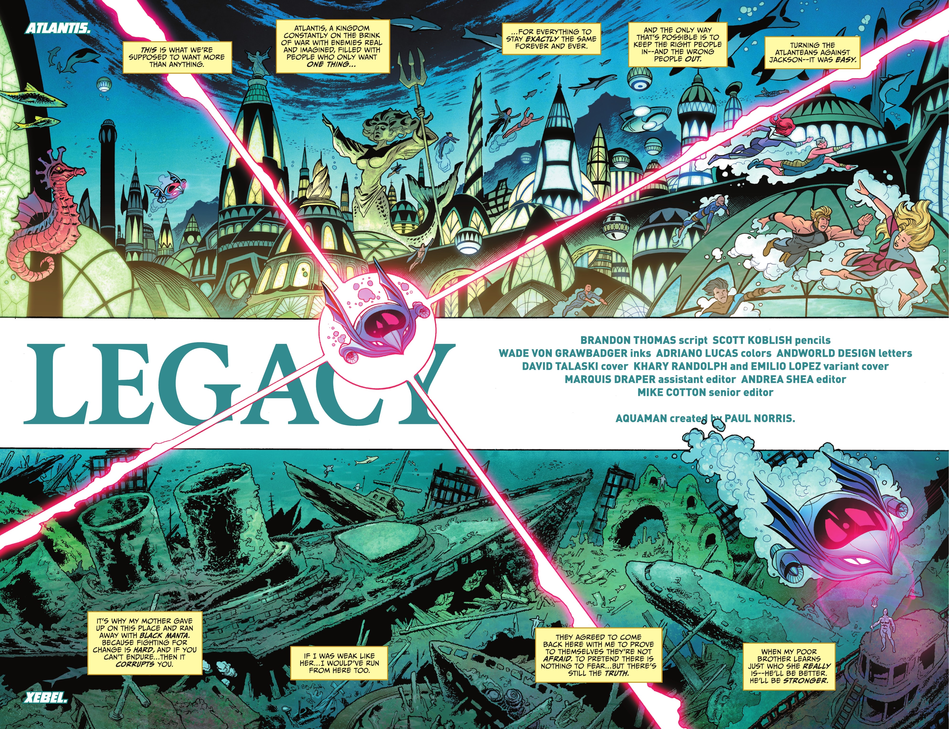 Read online Aquaman: The Becoming comic -  Issue #4 - 4