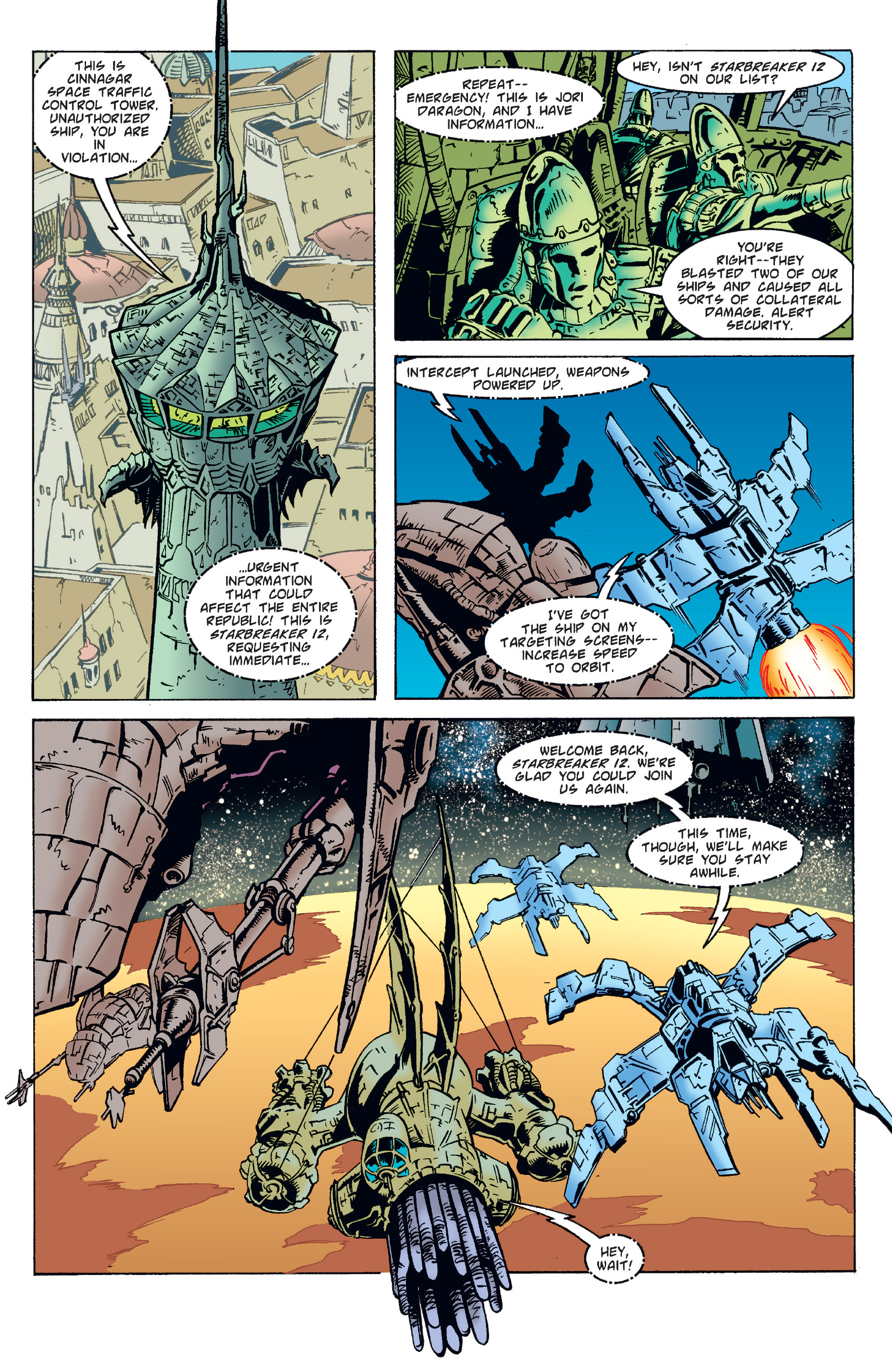 Read online Star Wars: Tales of the Jedi - The Fall of the Sith Empire comic -  Issue #1 - 7