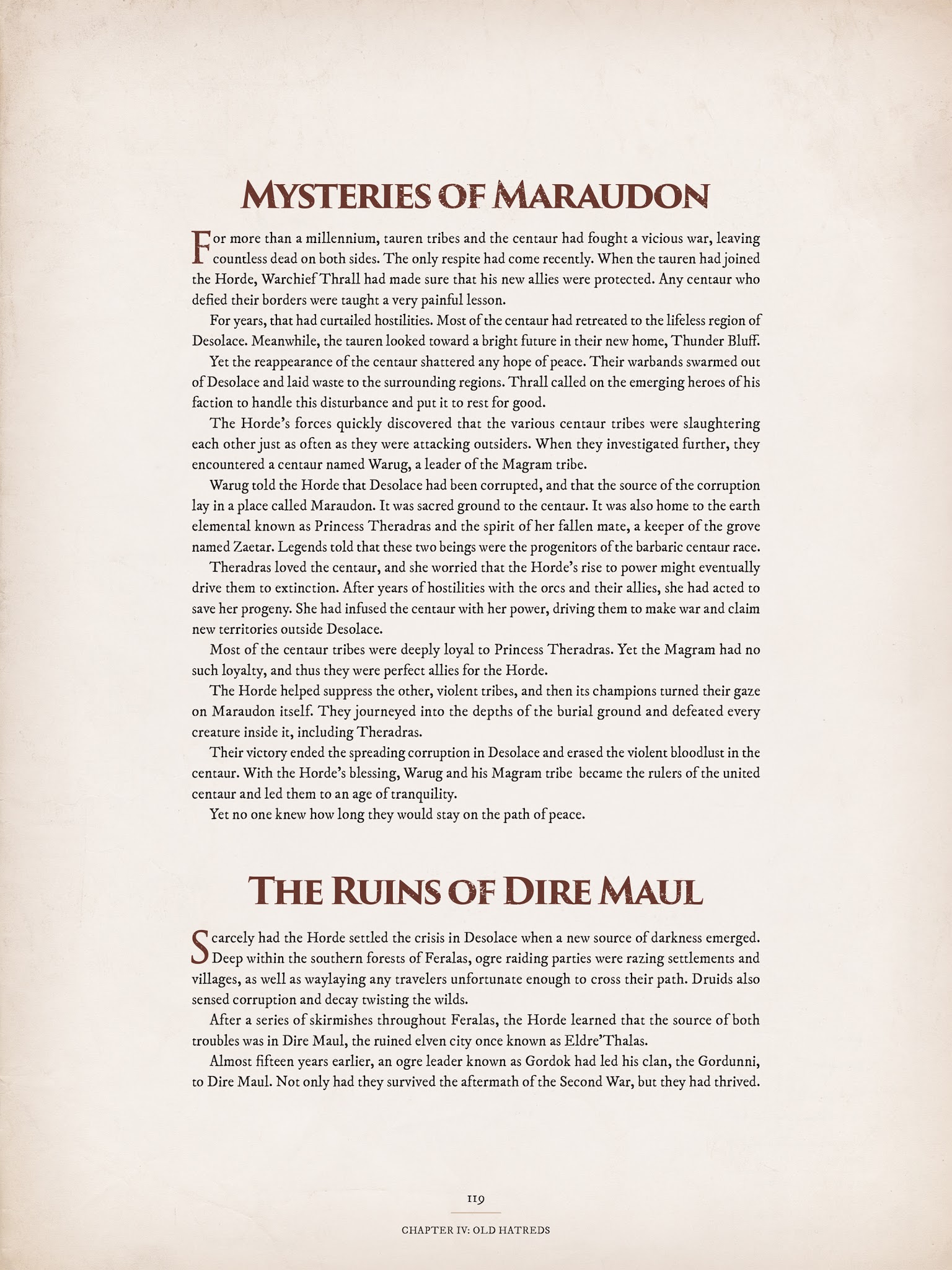 Read online World of Warcraft Chronicle Vol. 3 comic -  Issue # Full - 115