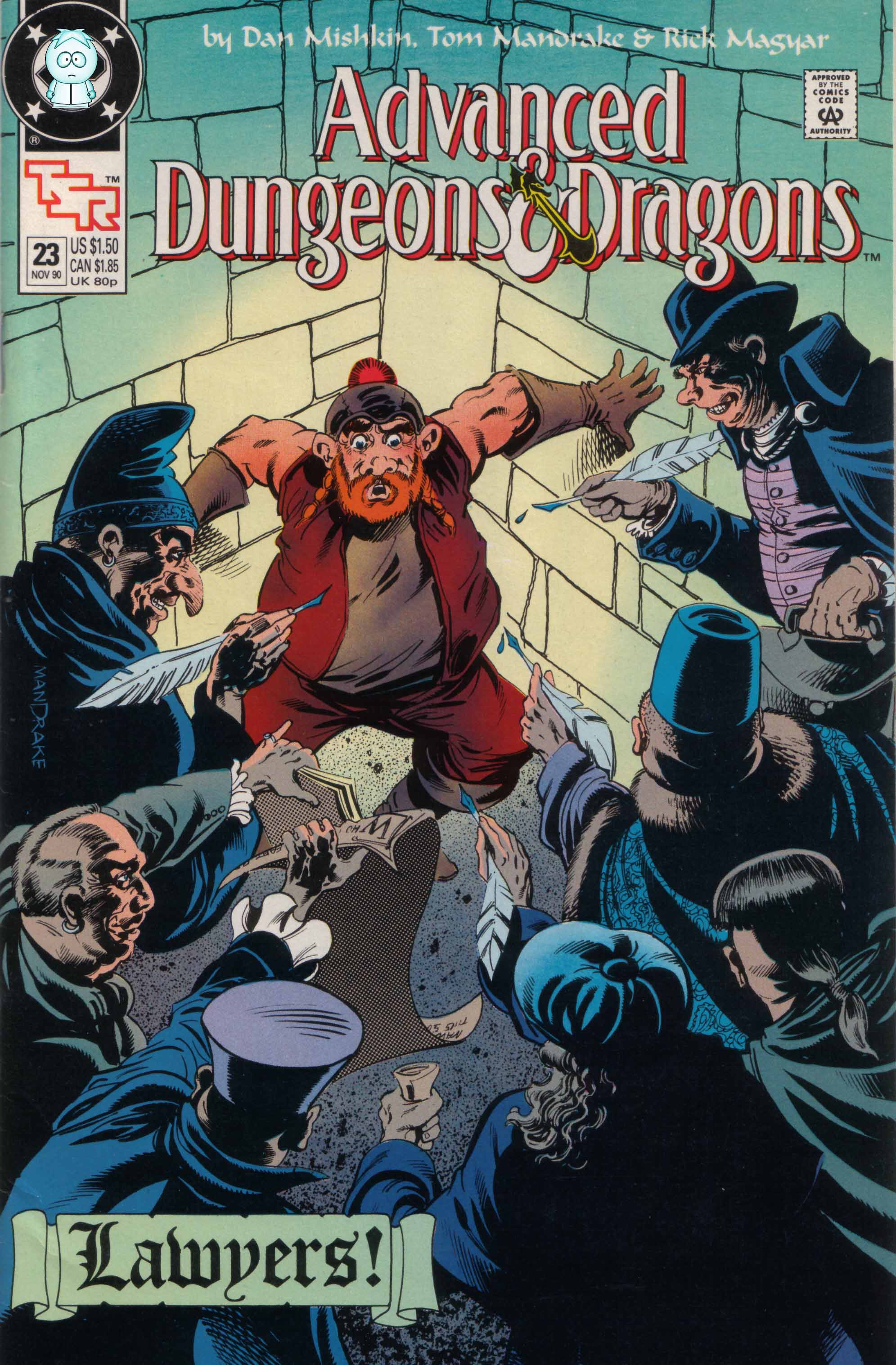 Read online Advanced Dungeons & Dragons comic -  Issue #23 - 1