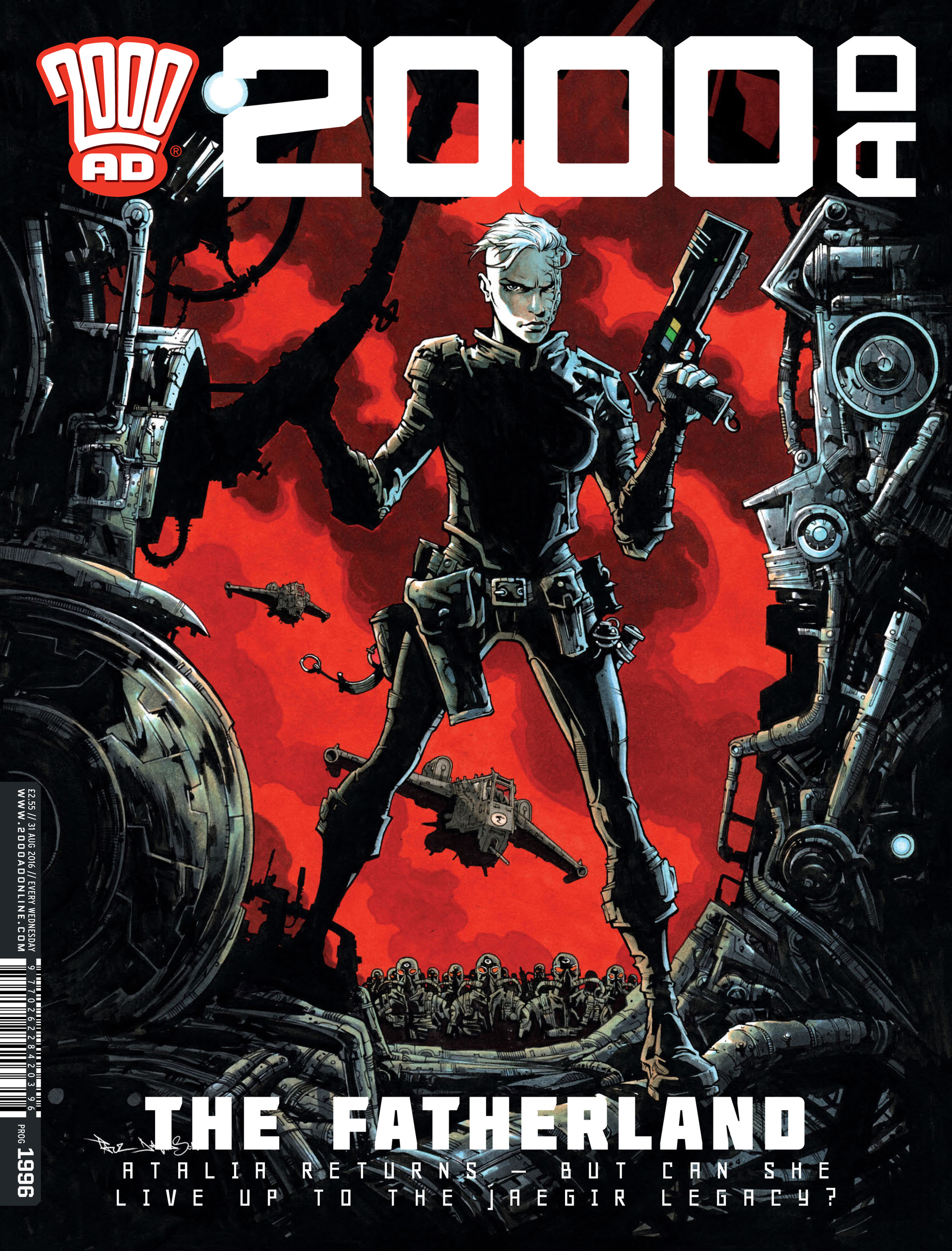 Read online 2000 AD comic -  Issue #1996 - 1