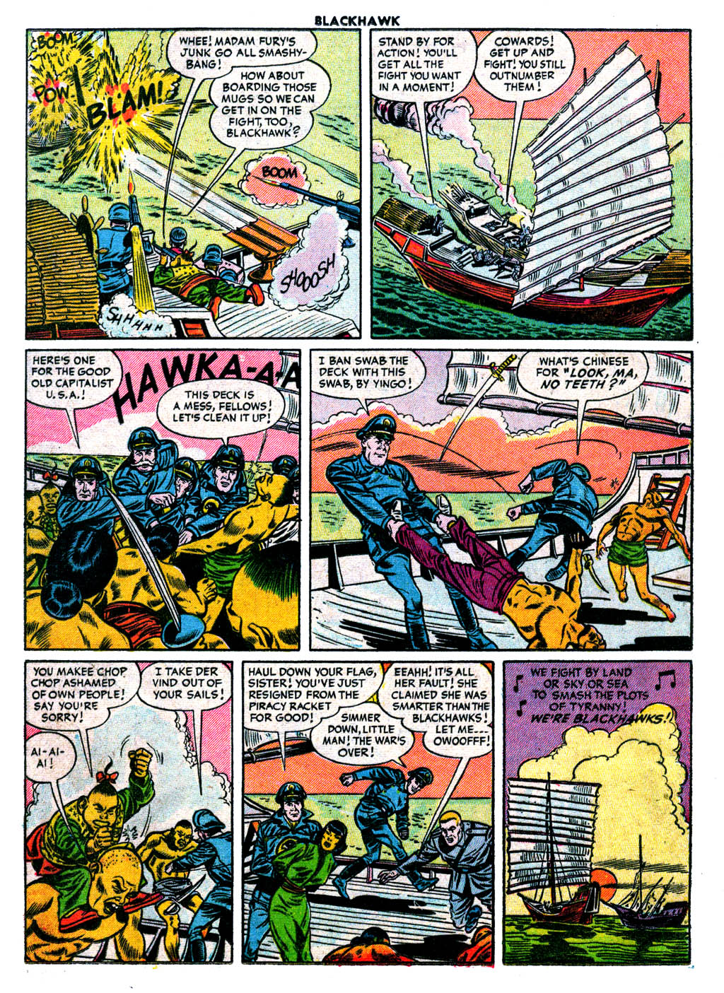 Read online Blackhawk (1957) comic -  Issue #95 - 12