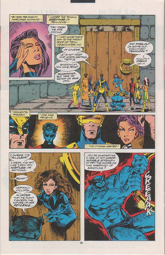 Read online Excalibur (1988) comic -  Issue #57 - 21